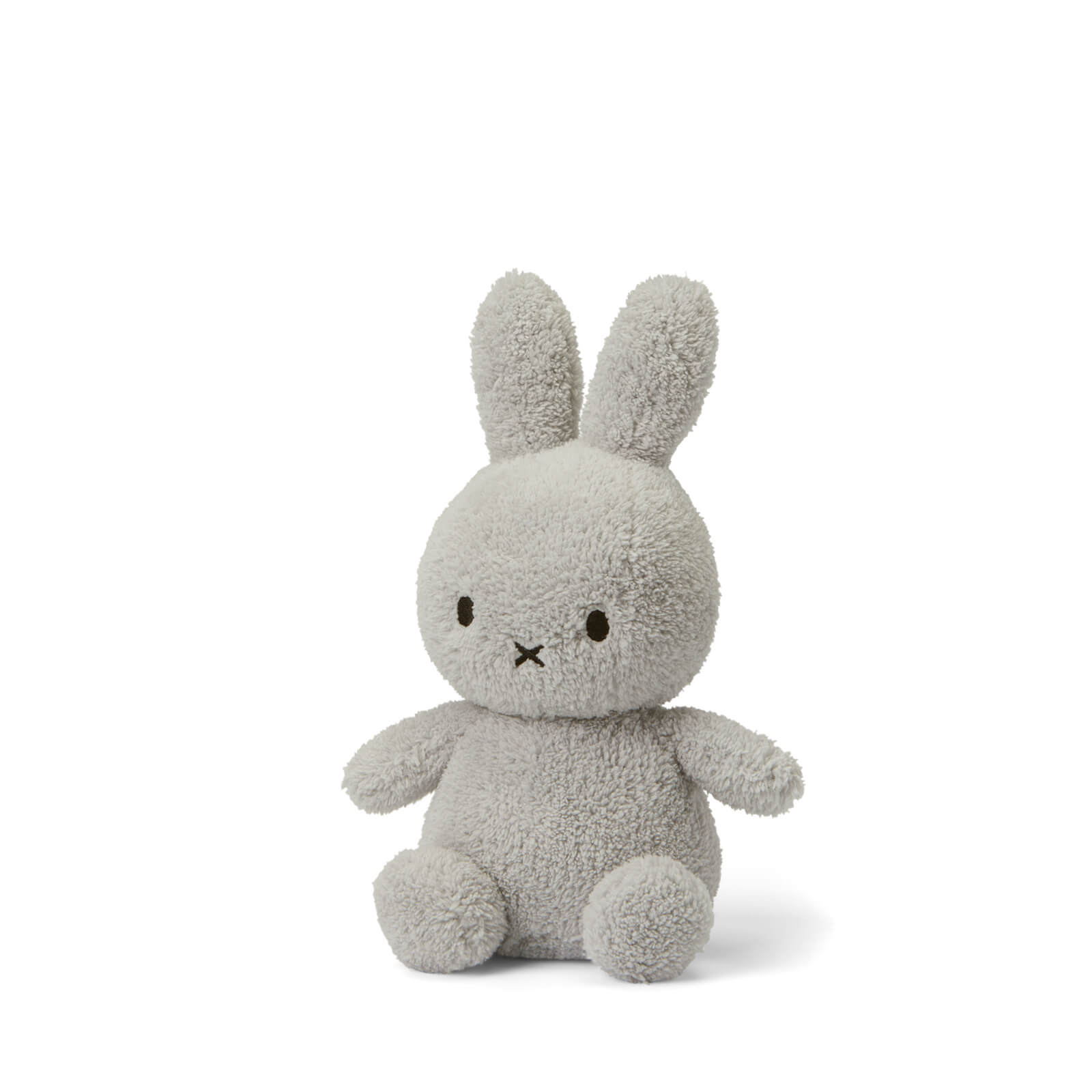 Miffy Terry 23cm Plush - Light Grey