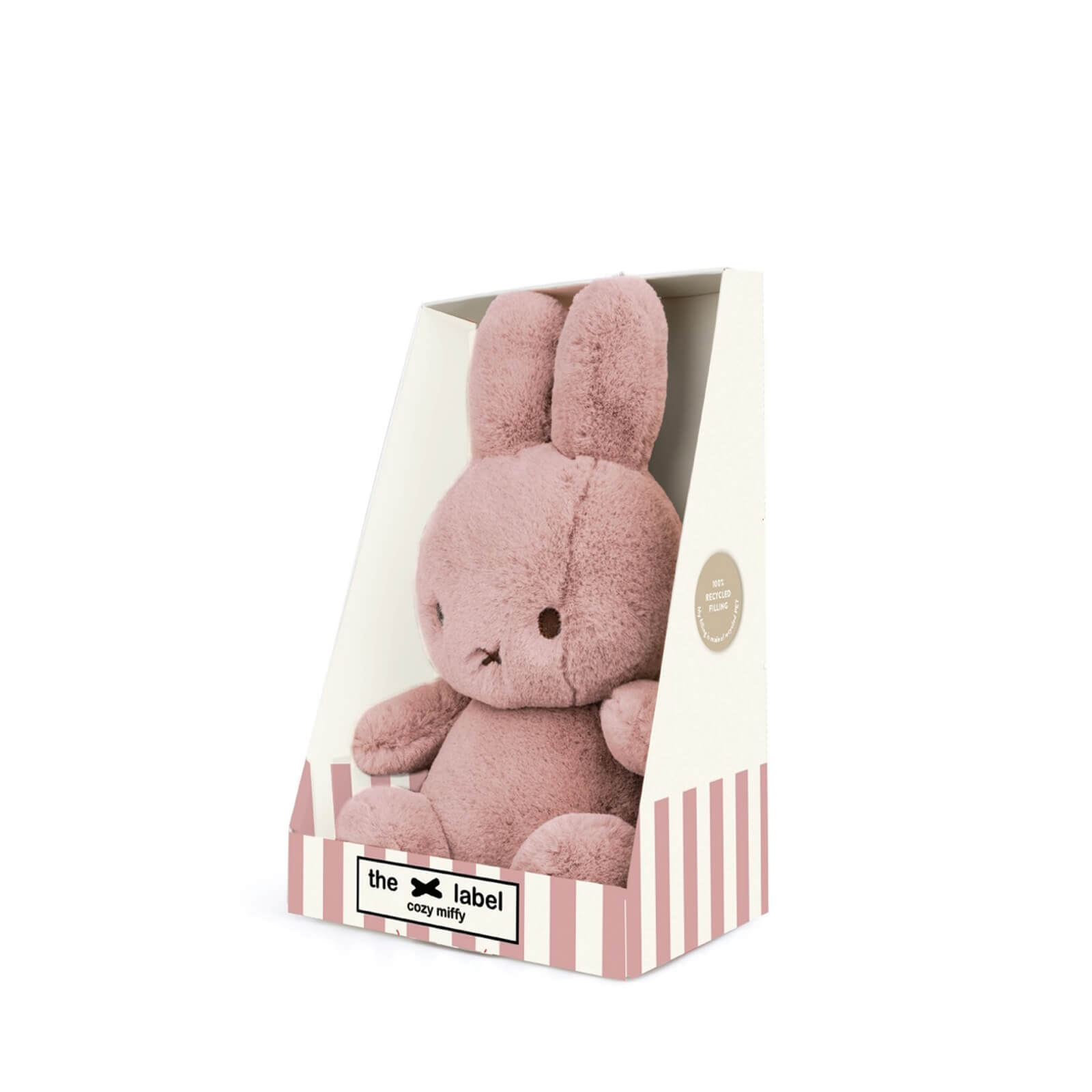 Miffy Cozy 23cm Plush Gift Boxed - Soft Pink
