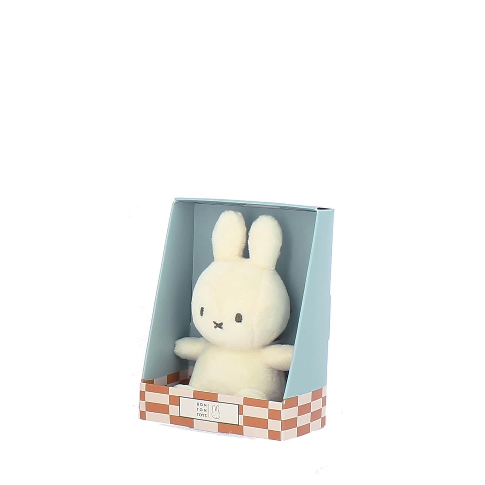Lucky Miffy 10cm Plush Gift Boxed - Cream