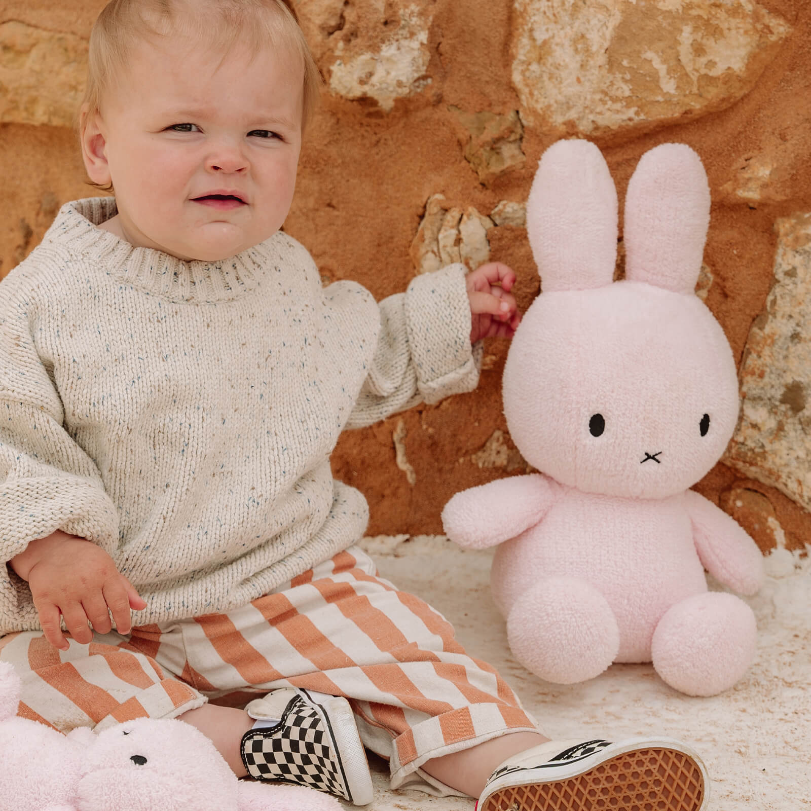 Miffy Terry 33cm Plush - Light Pink