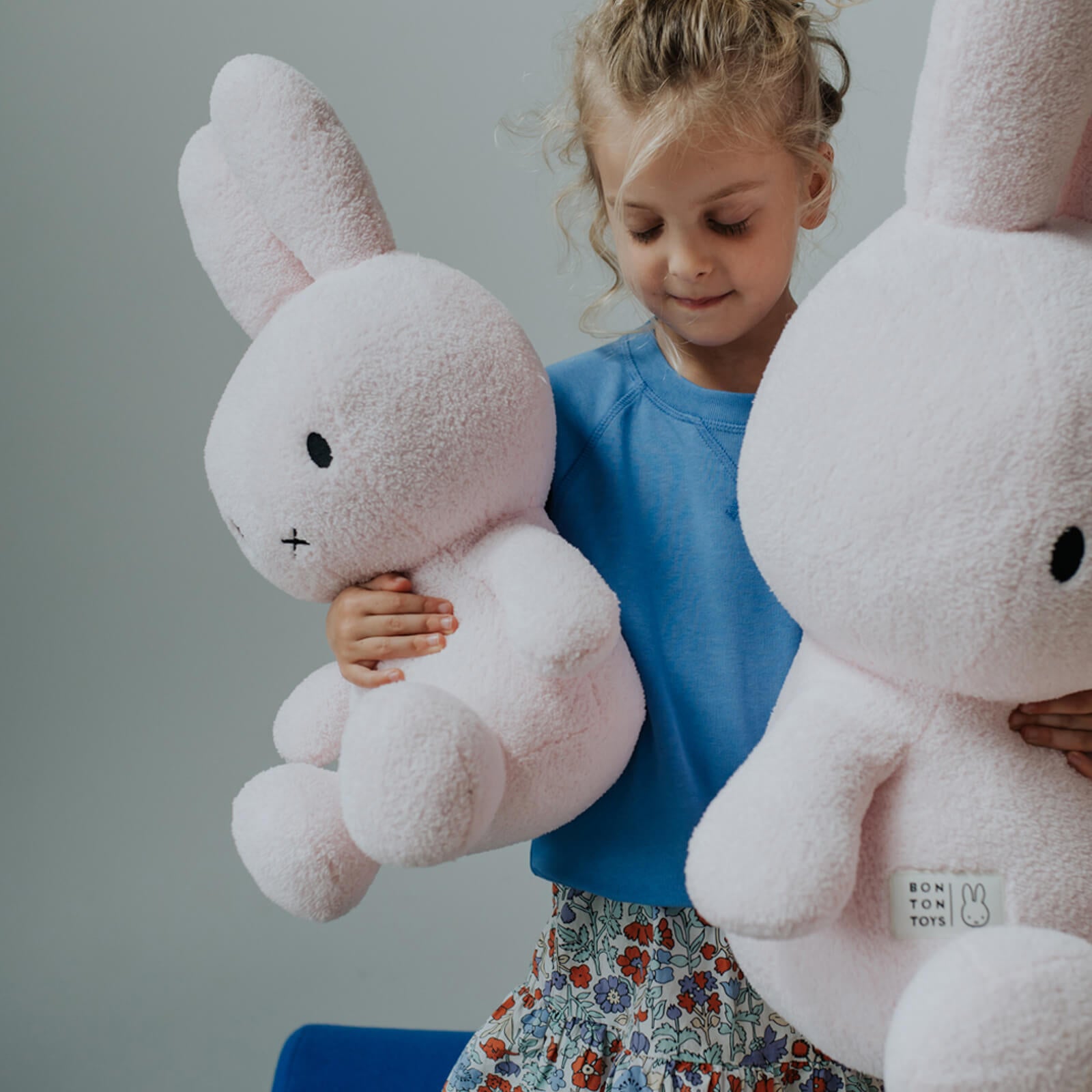 Miffy Terry 50cm Plush - Light Pink