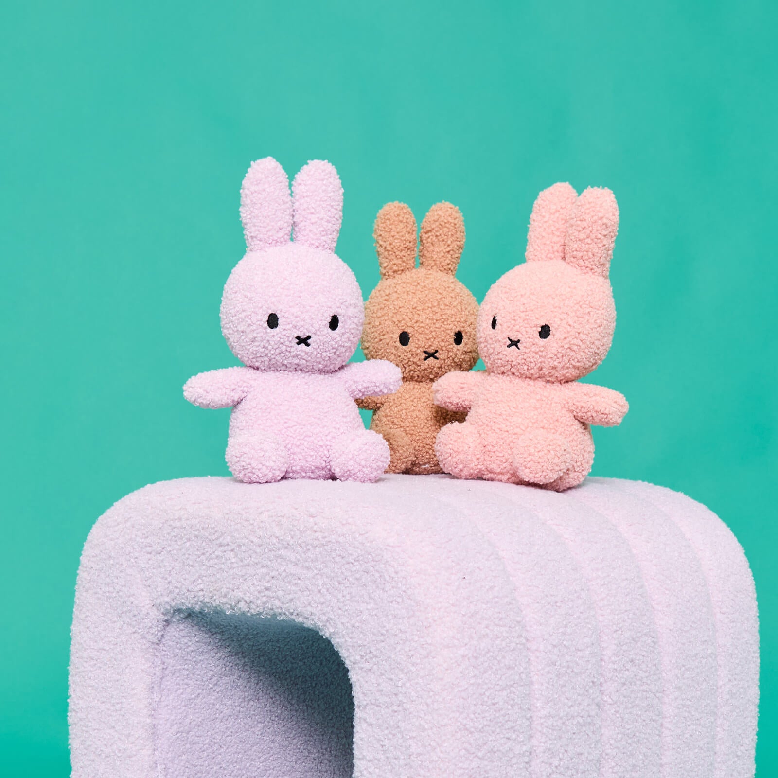 Miffy Cotton Candy 23cm Plush - Rose