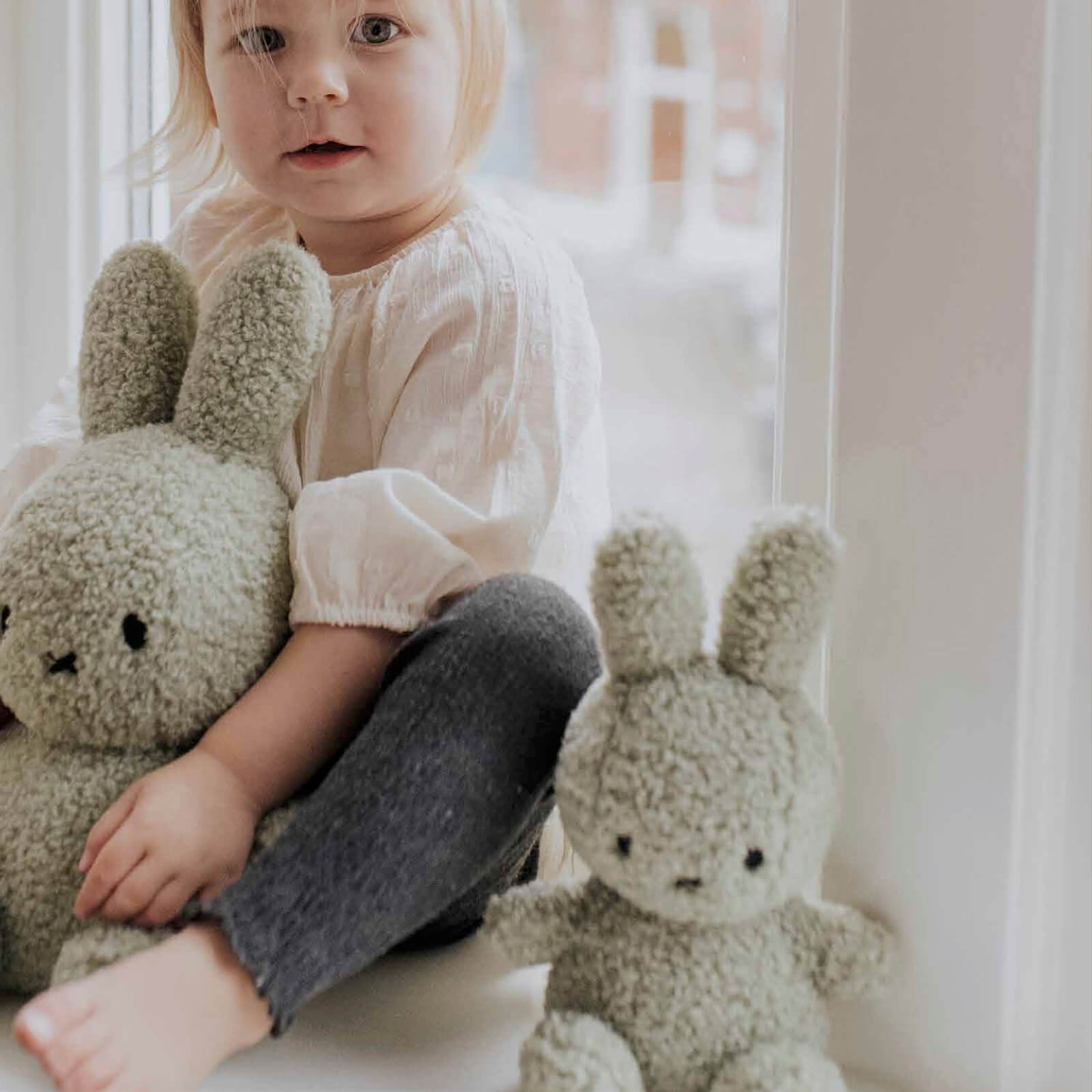 Miffy Cotton Candy 23cm Plush - Pistachio