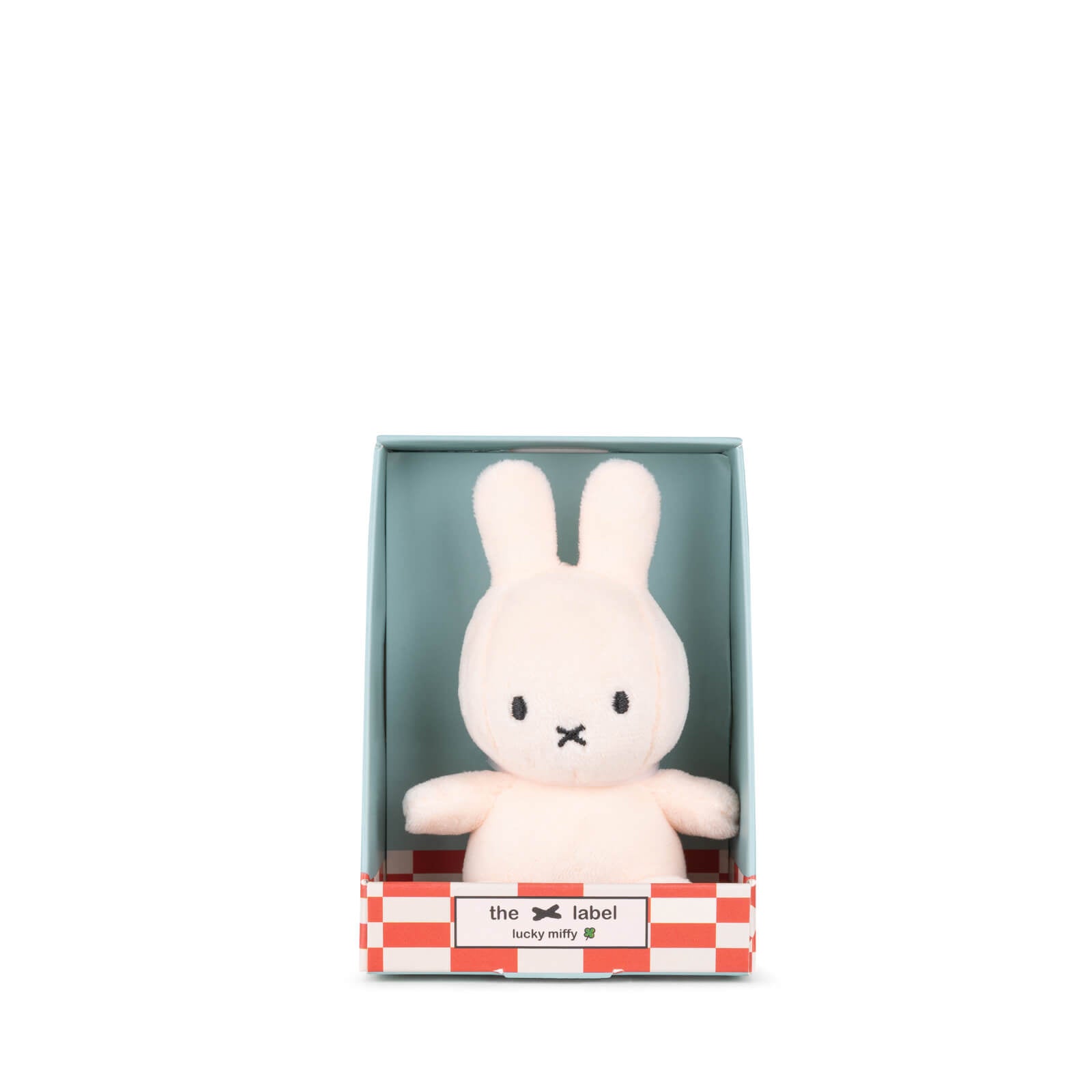 Lucky Miffy 10cm Plush Gift Boxed - Light Pink