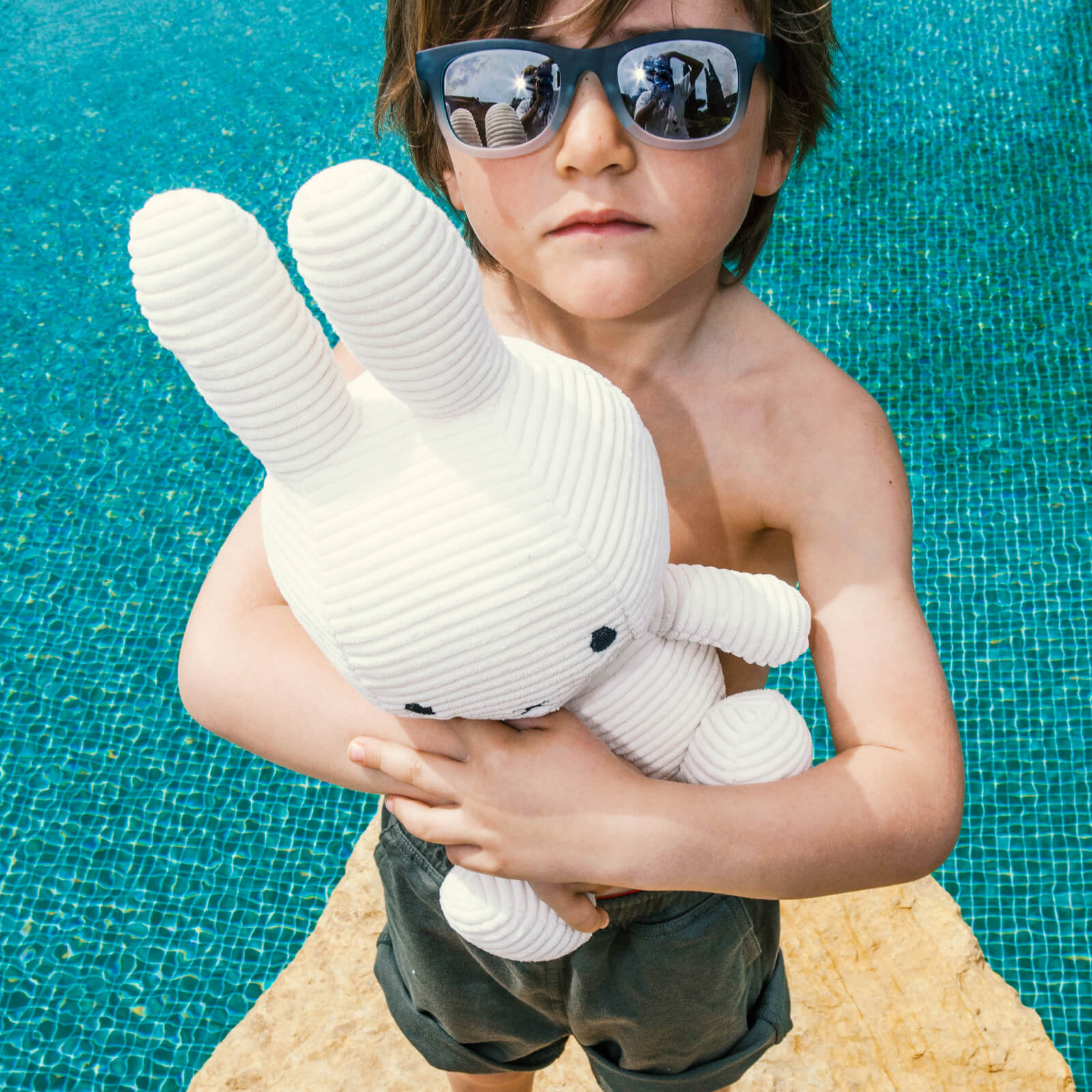 Miffy Corduroy 33 cm Plush - White