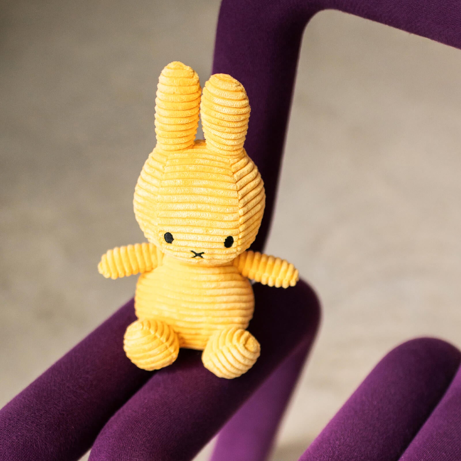 Miffy Corduroy 23cm Plush - Yellow