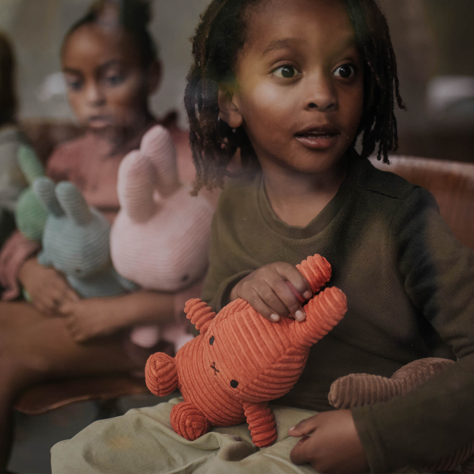 Miffy Corduroy 23cm Plush - Pumpkin