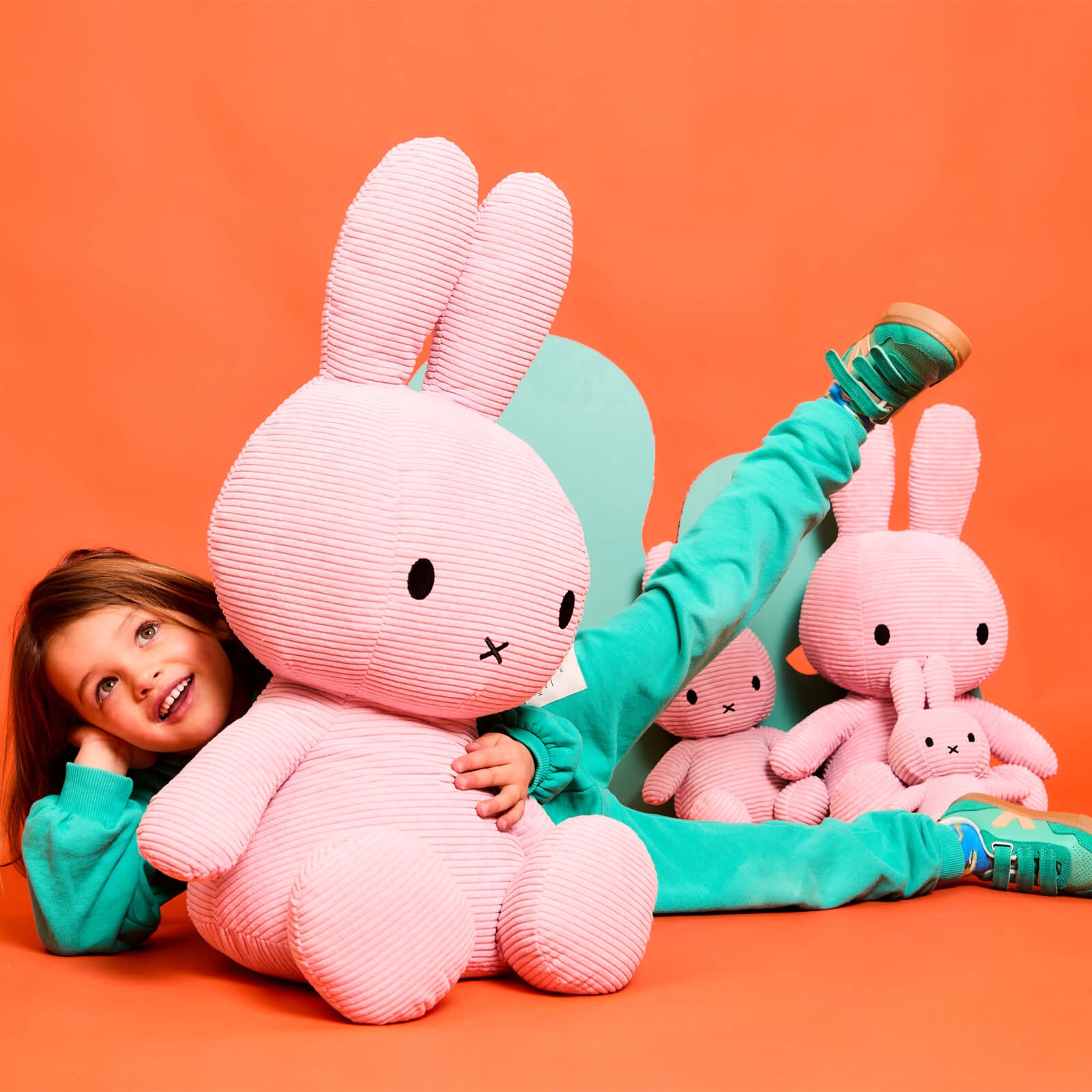 Miffy Corduroy 70 cm Plush - Pink