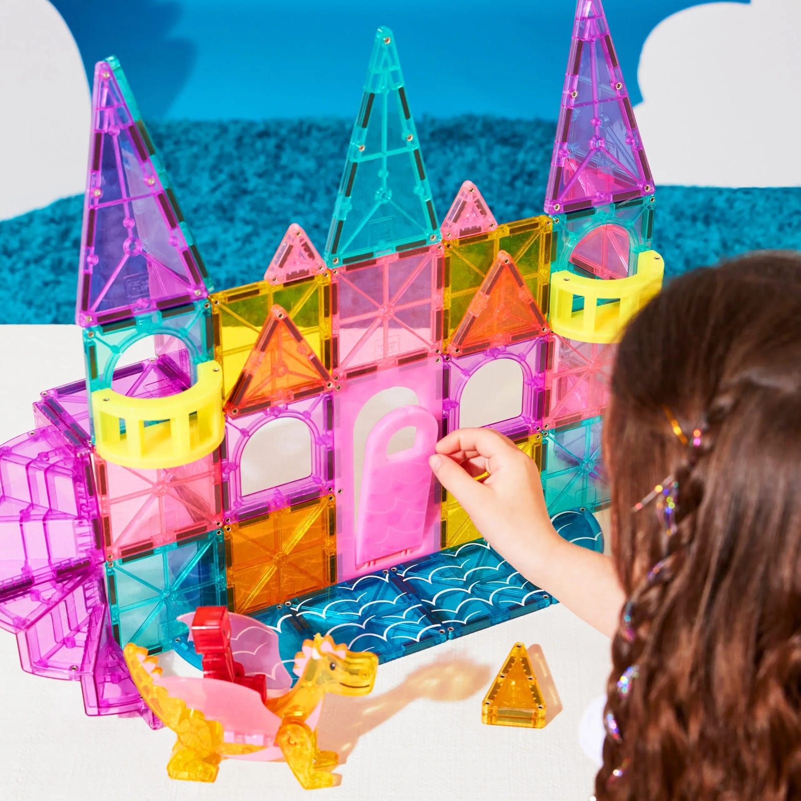 Castle DLX with microMAGS - 48 Piece Set