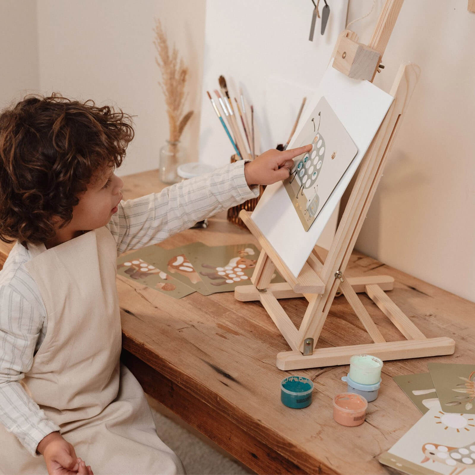 Finger Paint Set - Forest Friends