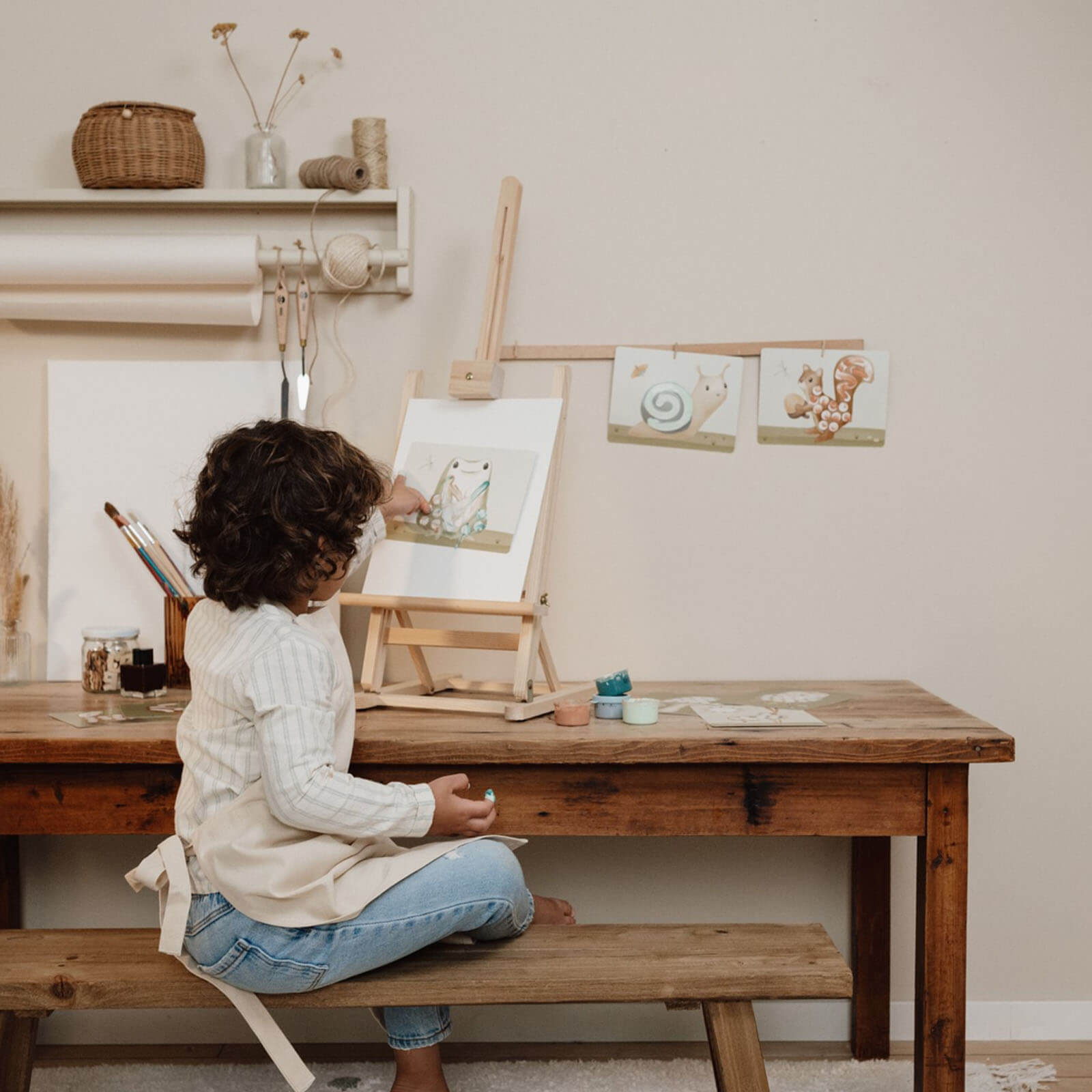 Finger Paint Set - Forest Friends