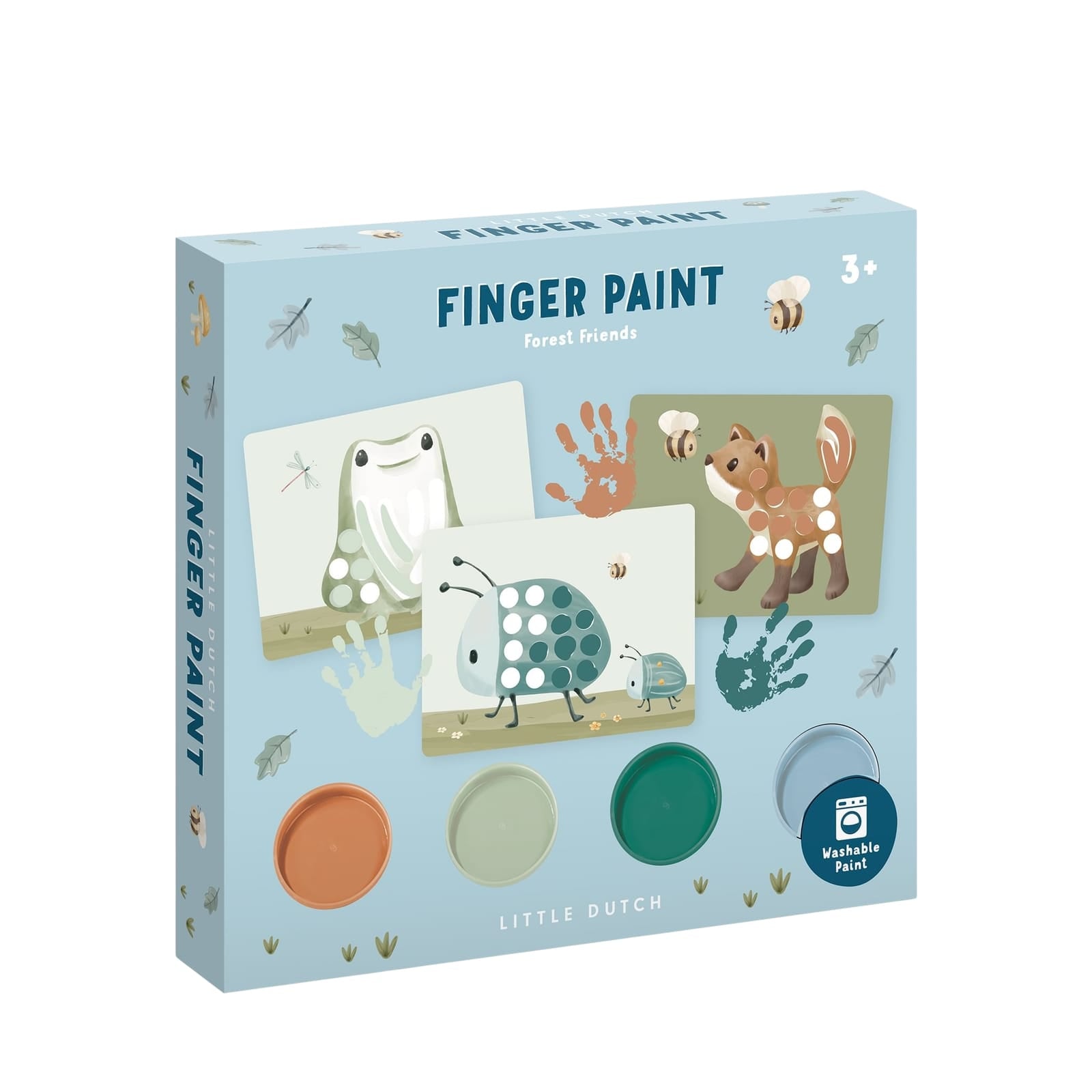 Finger Paint Set - Forest Friends