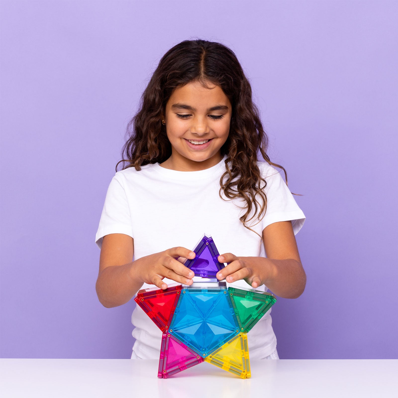 Magnetic Tiles Light Star Pack - 28 Pieces
