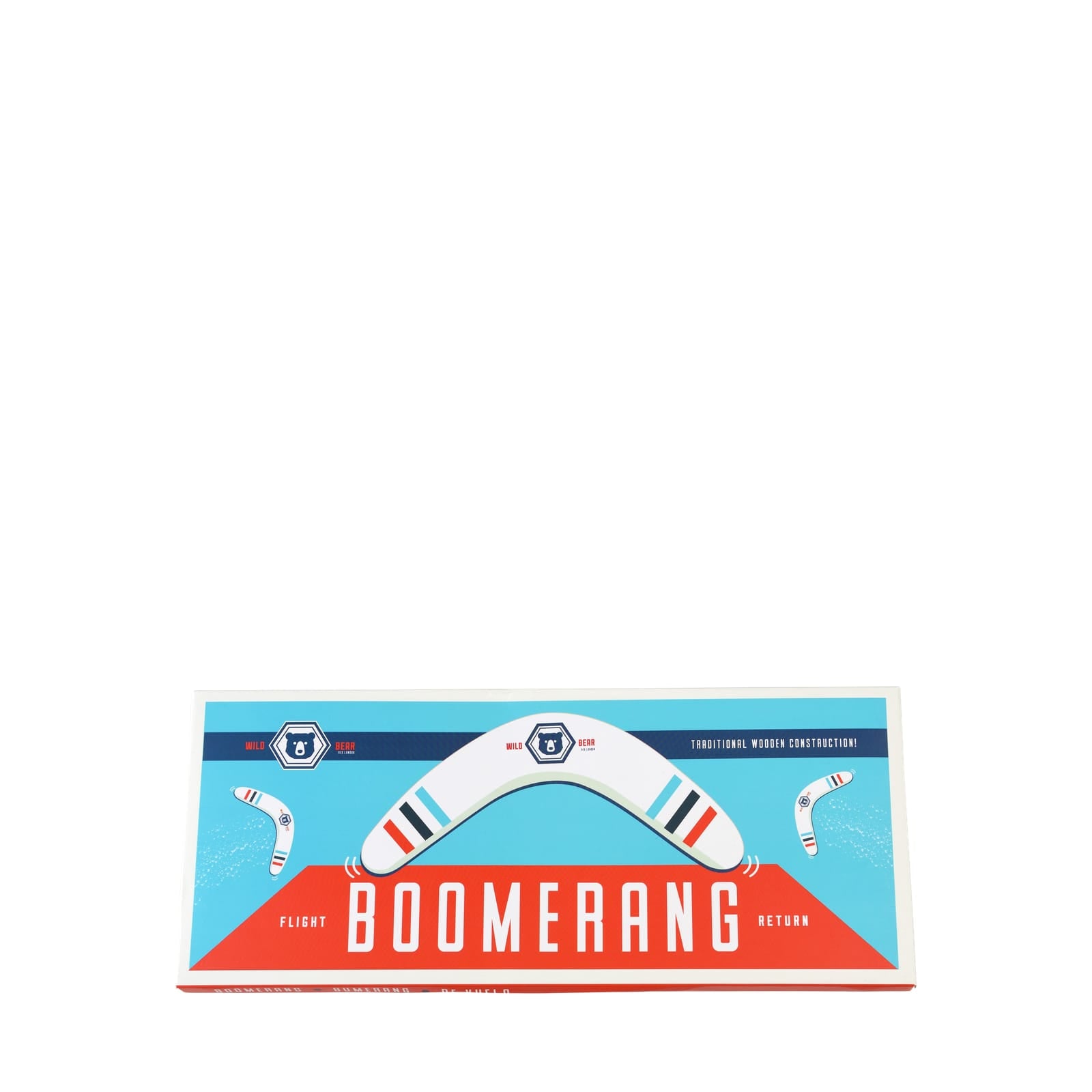 Wooden Boomerang - Wild Bear
