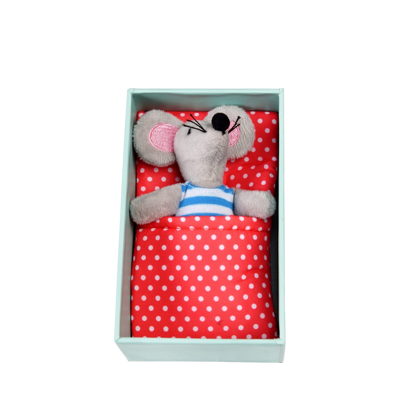 Soft Toy In a Little Box - Mouse In a House