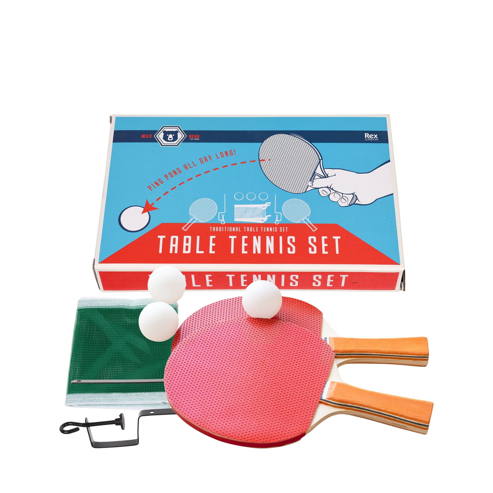 Table Tennis Set - Wild Bear