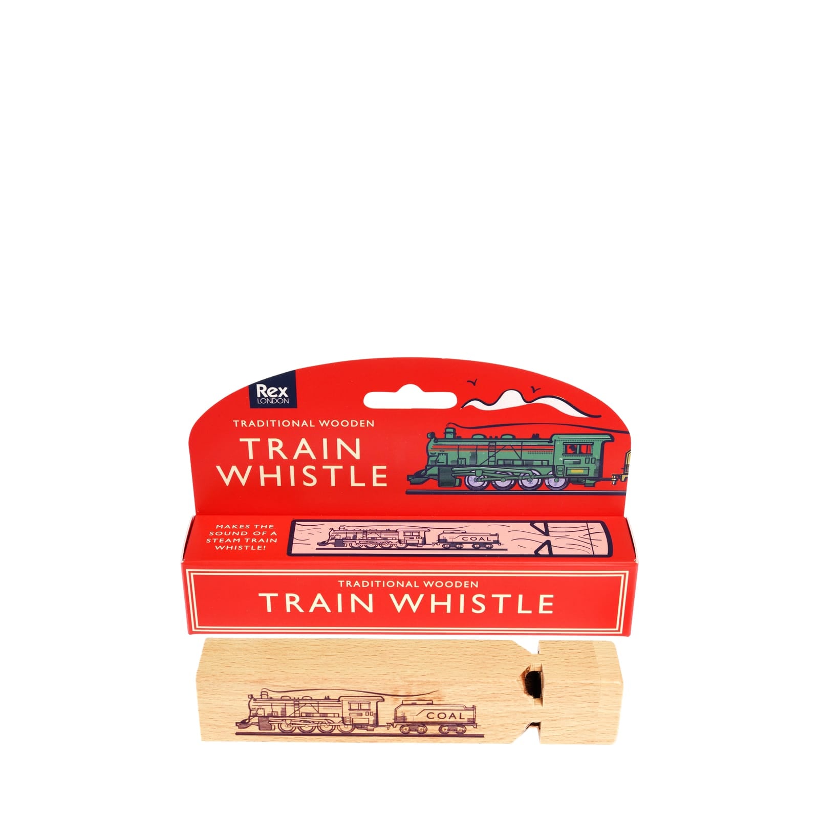 Traditional Wooden Train Whistle
