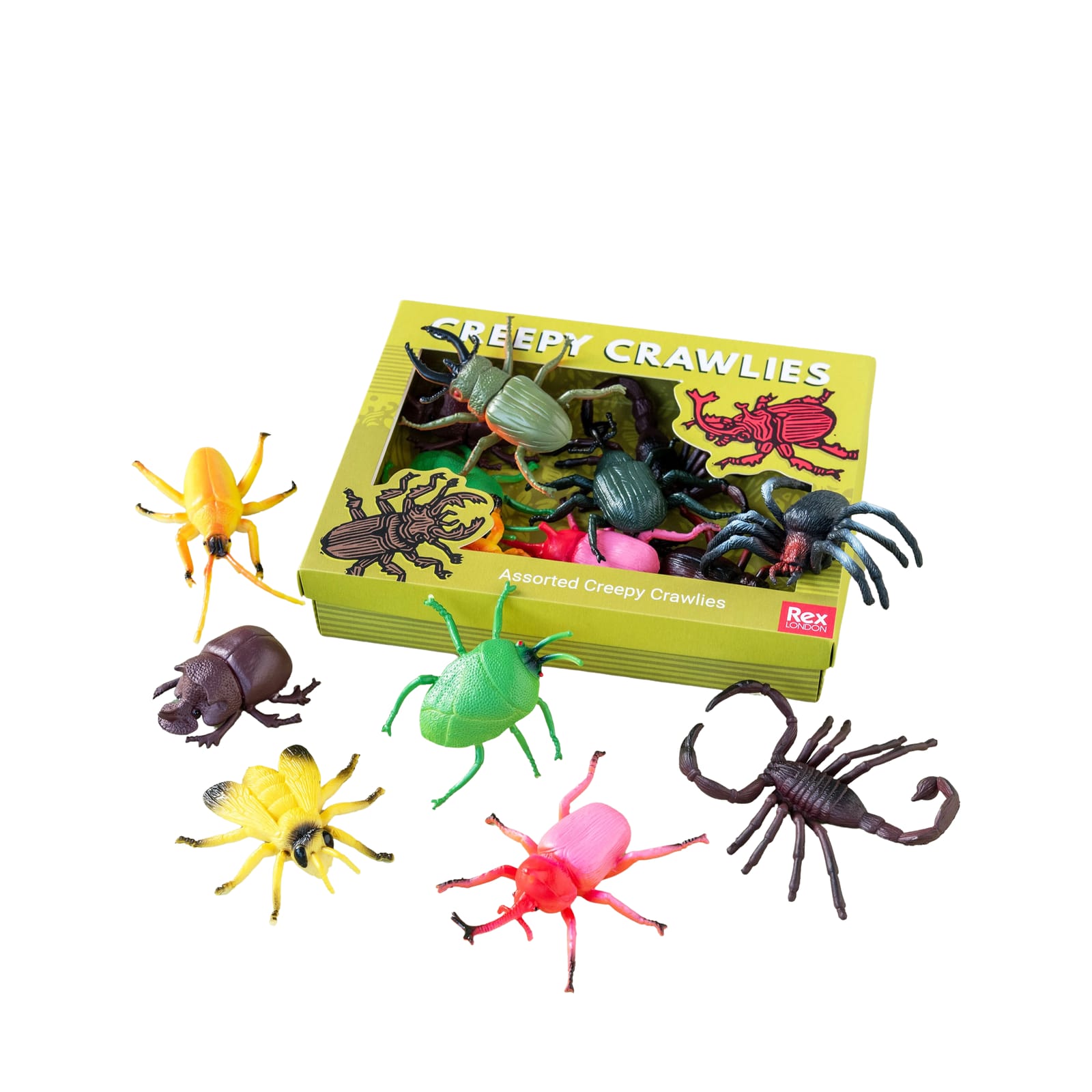 Assorted Creepy Crawlies - Box of 10