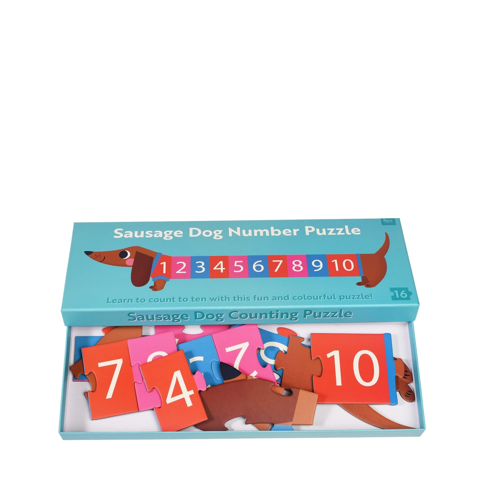 Number Floor Puzzle - Sausage Dog