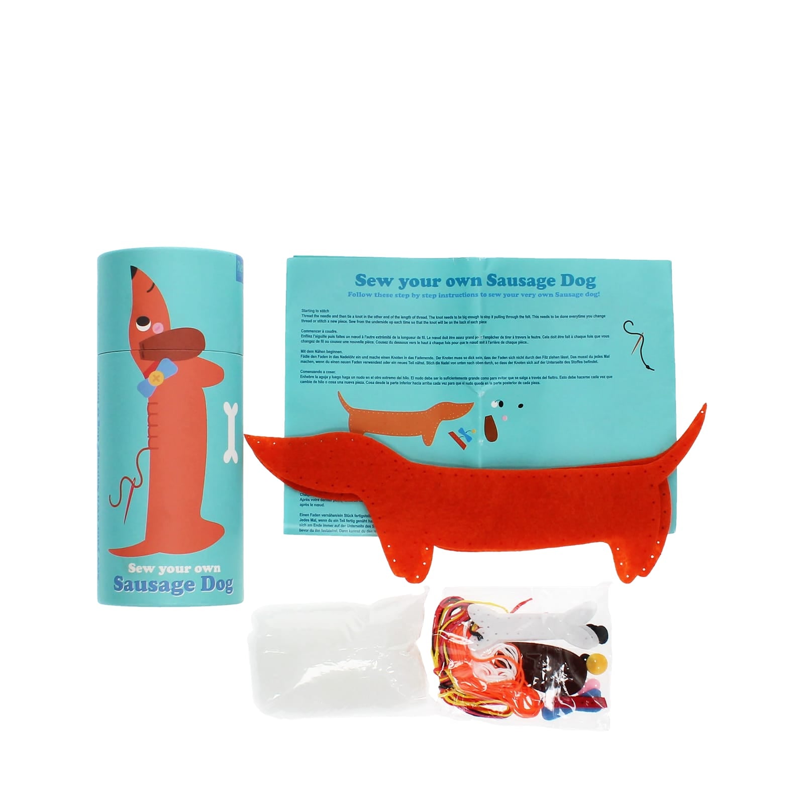 Sew Your Own Sausage Dog Craft Kit