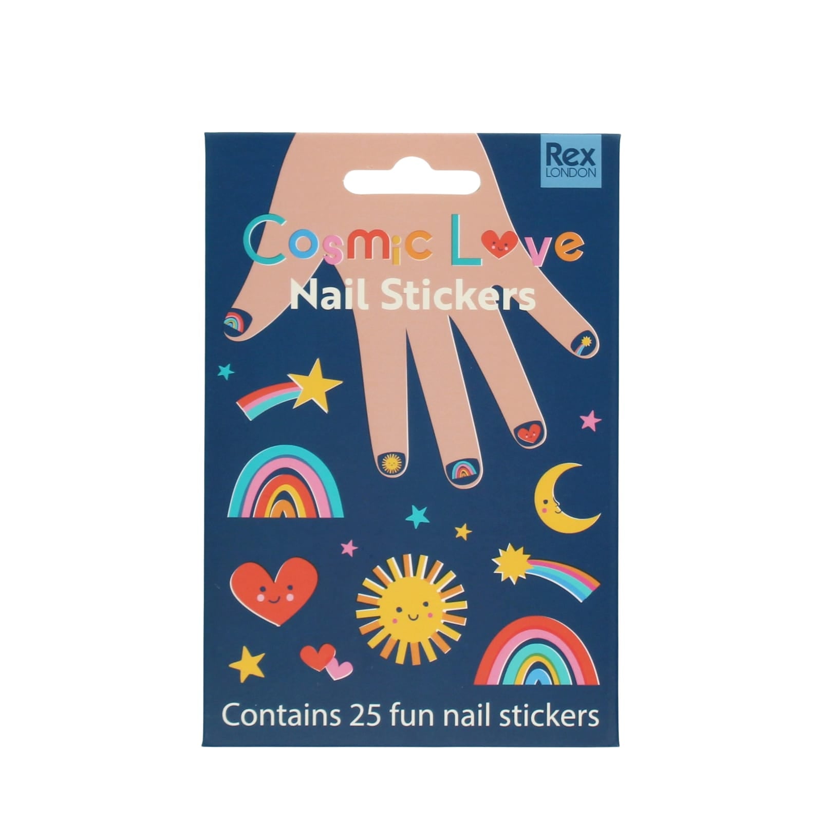 Nail Stickers Pack of 25 - Cosmic Love