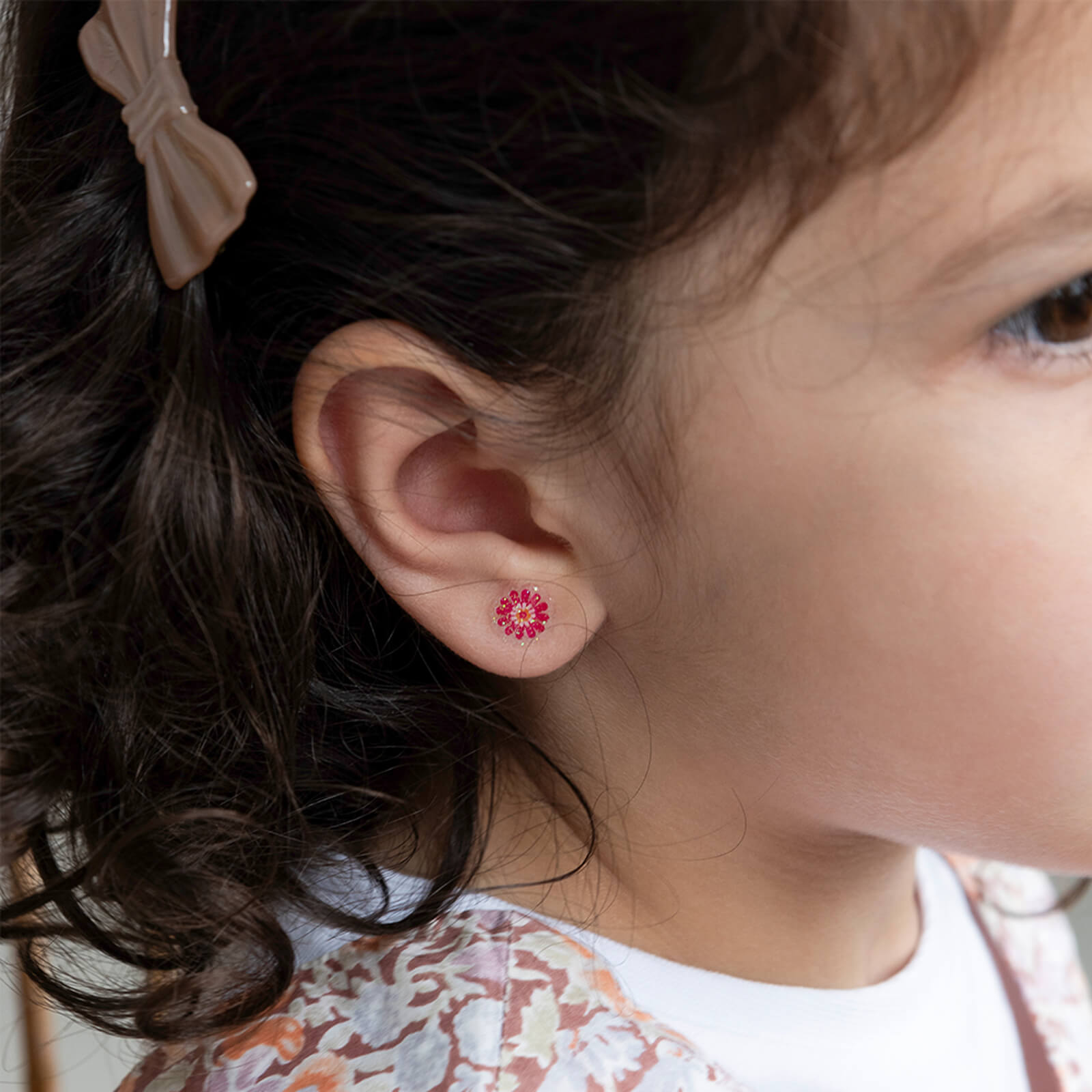 Stick On Earrings 30 Pairs - Floral Flutter