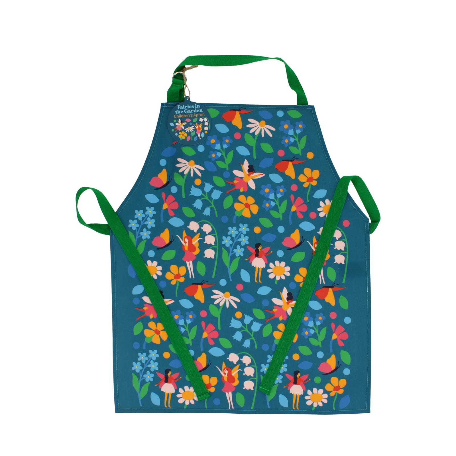 Wipeable Apron - Fairies In The Garden