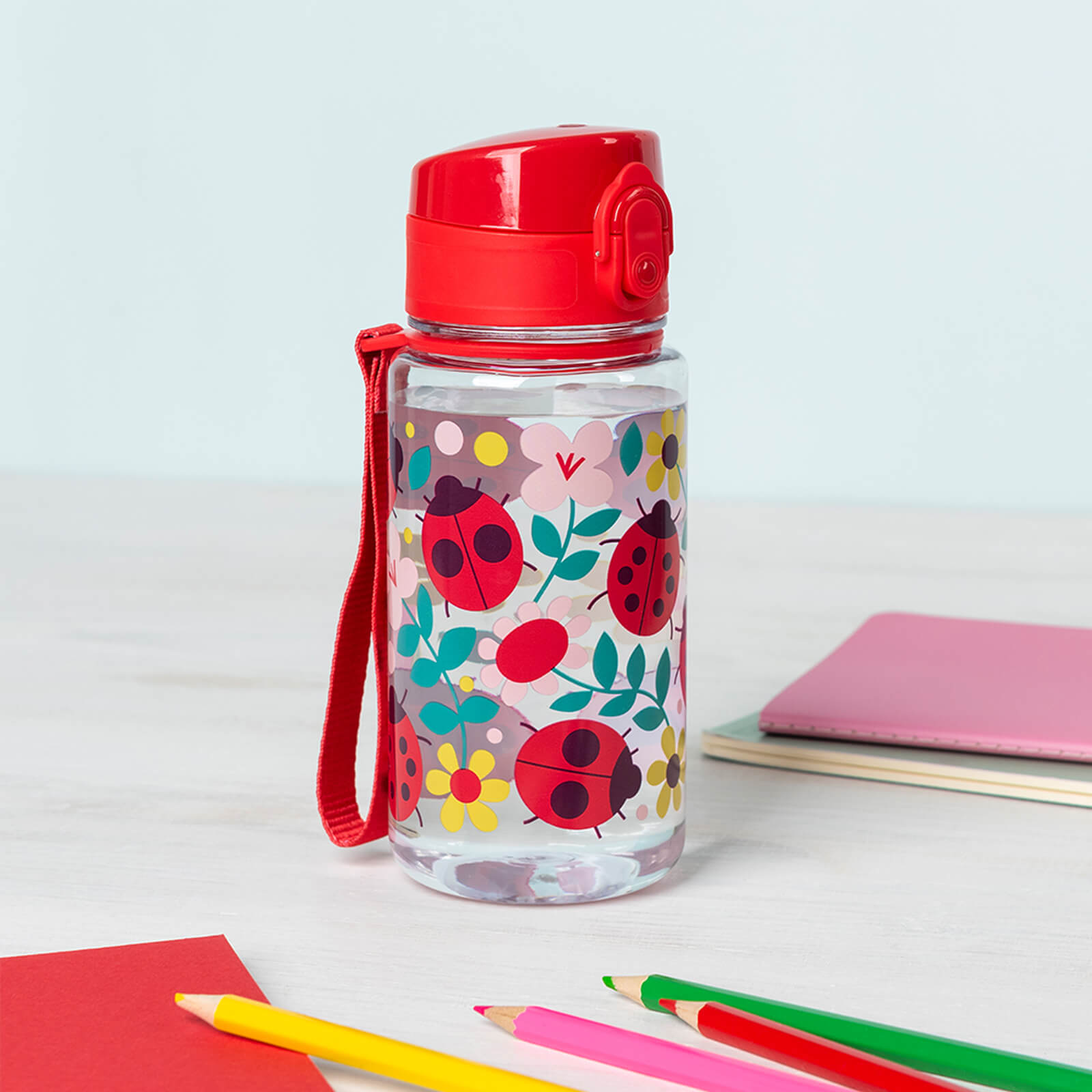 Water Bottle 450ml - Ladybird