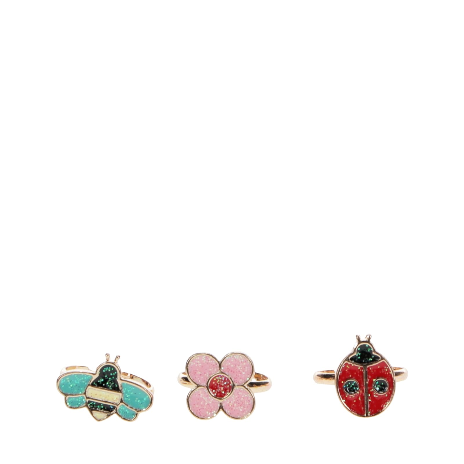Glitter Rings - Ladybird