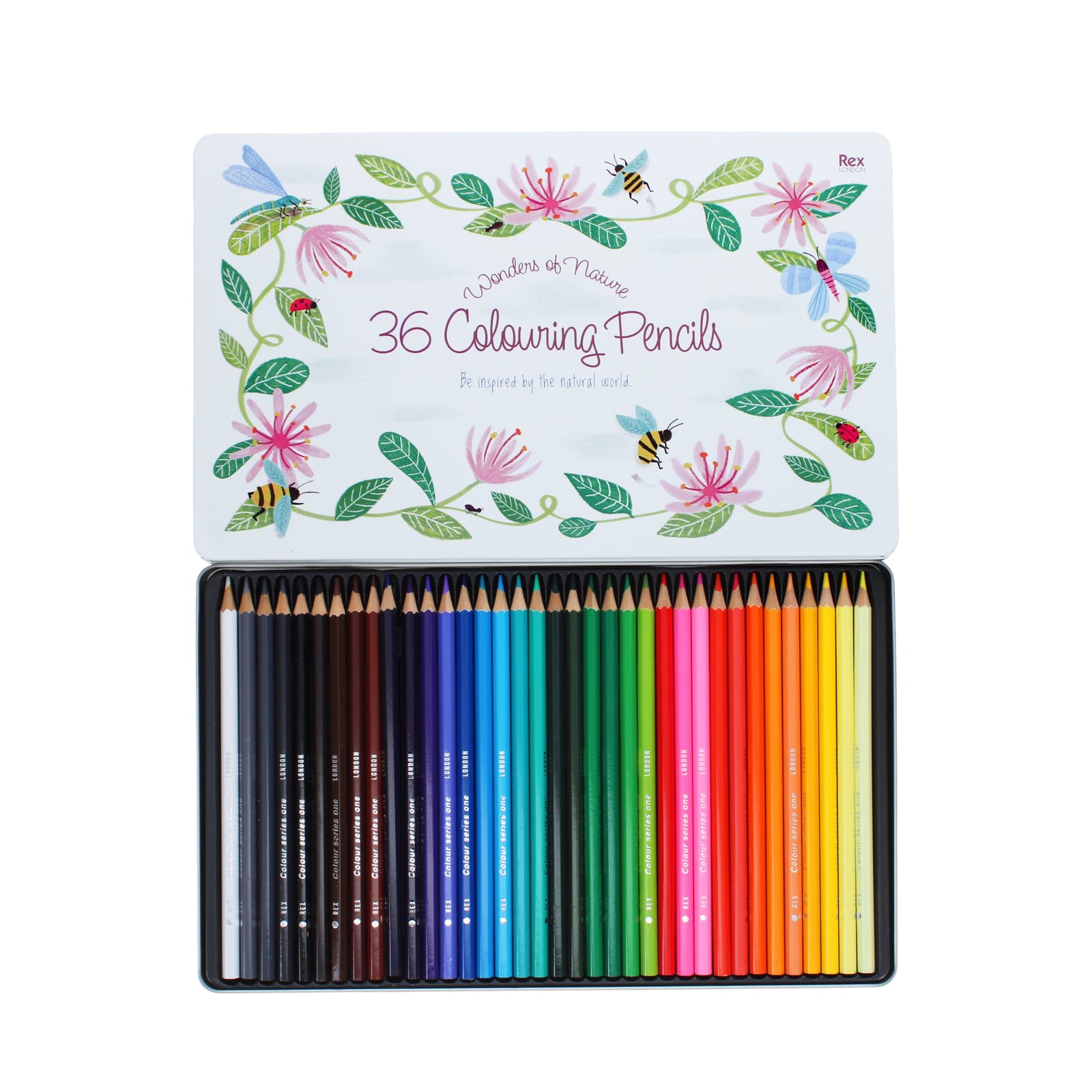 36 Colouring Pencils - Wonders Of Nature