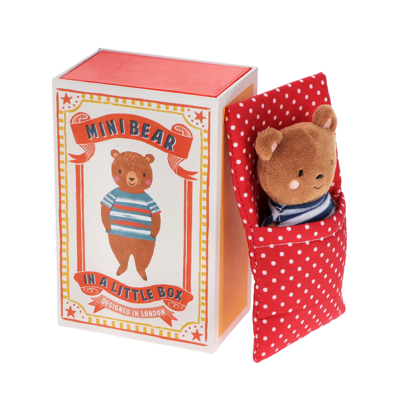 Soft Toy In a Little Box - Mini Bear