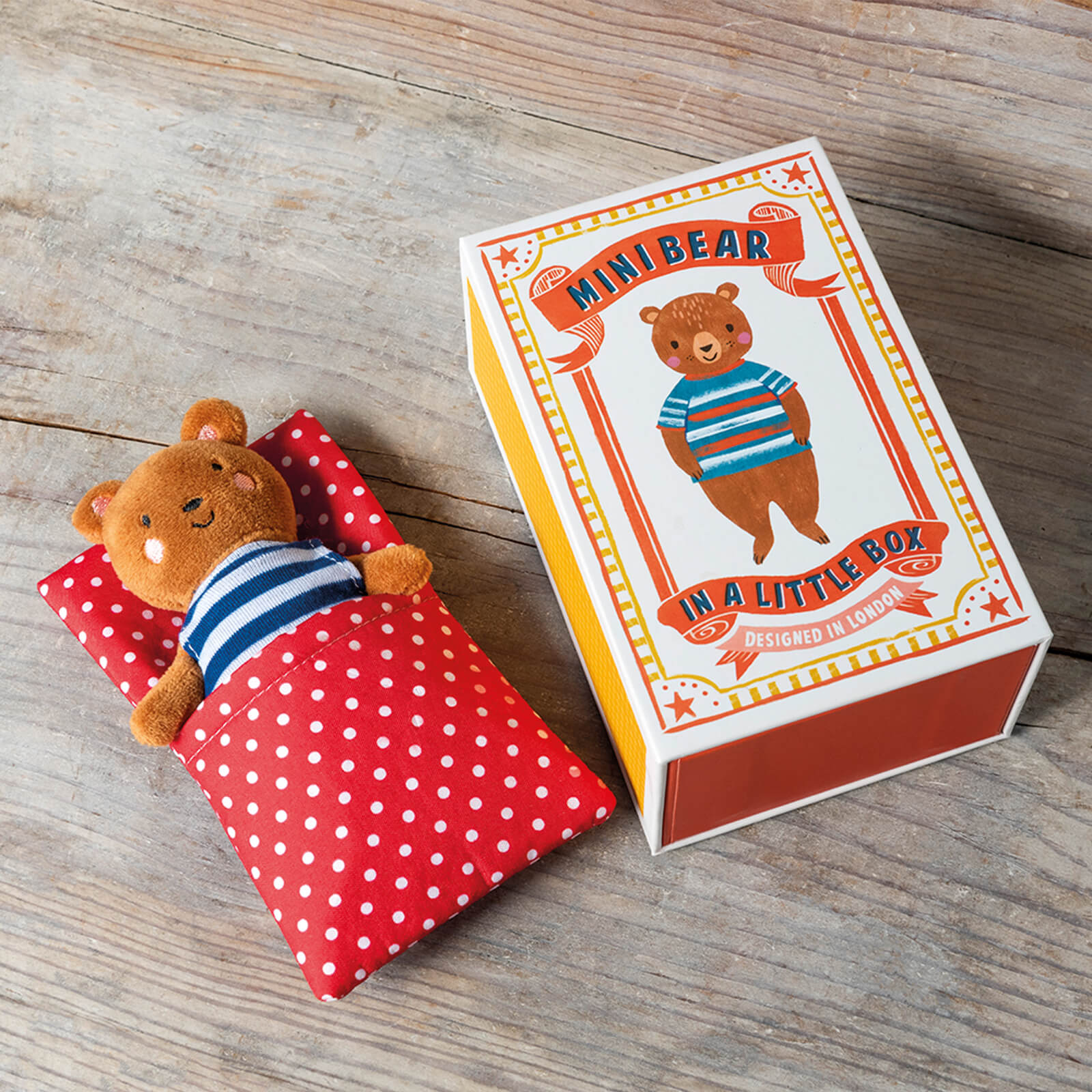 Soft Toy In a Little Box - Mini Bear