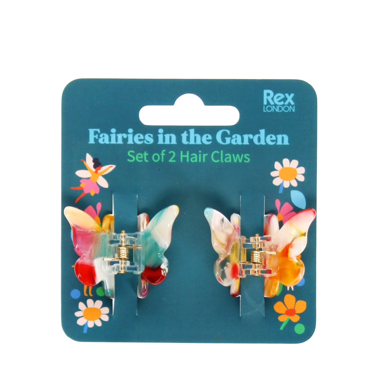 Mini Butterfly Hair Claw Clips - Fairies In The Garden