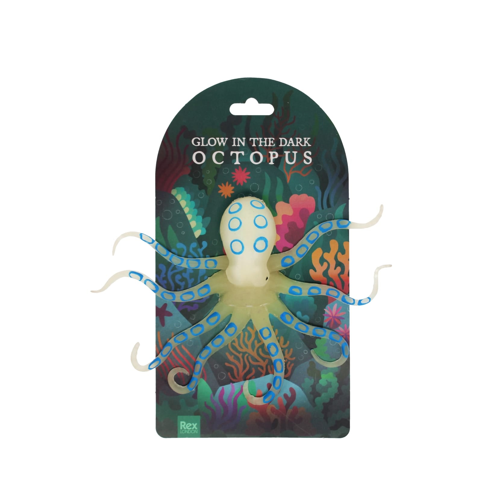 Glow In The Dark Squishy Toy - Octopus