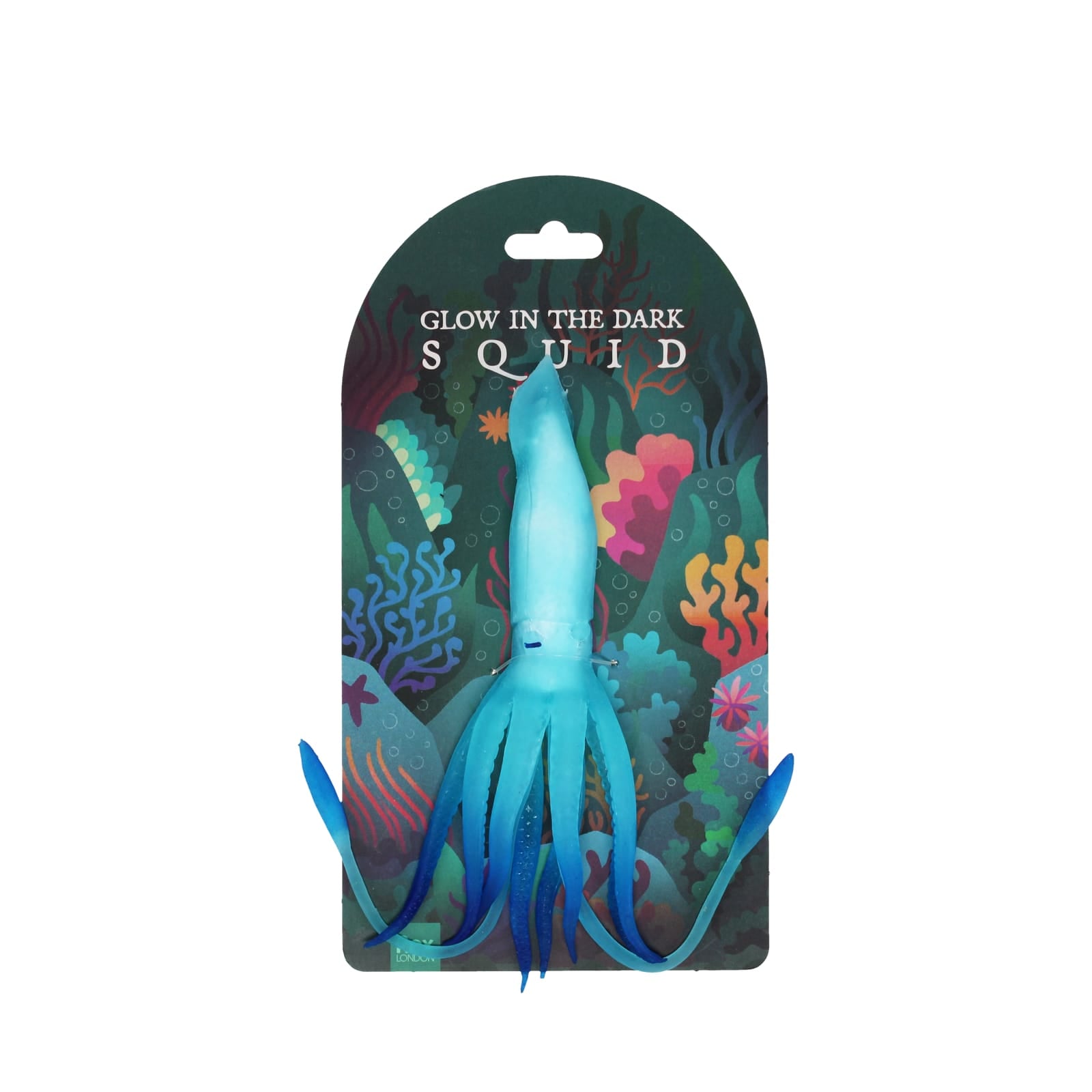 Glow In The Dark Squishy Toy - Squid
