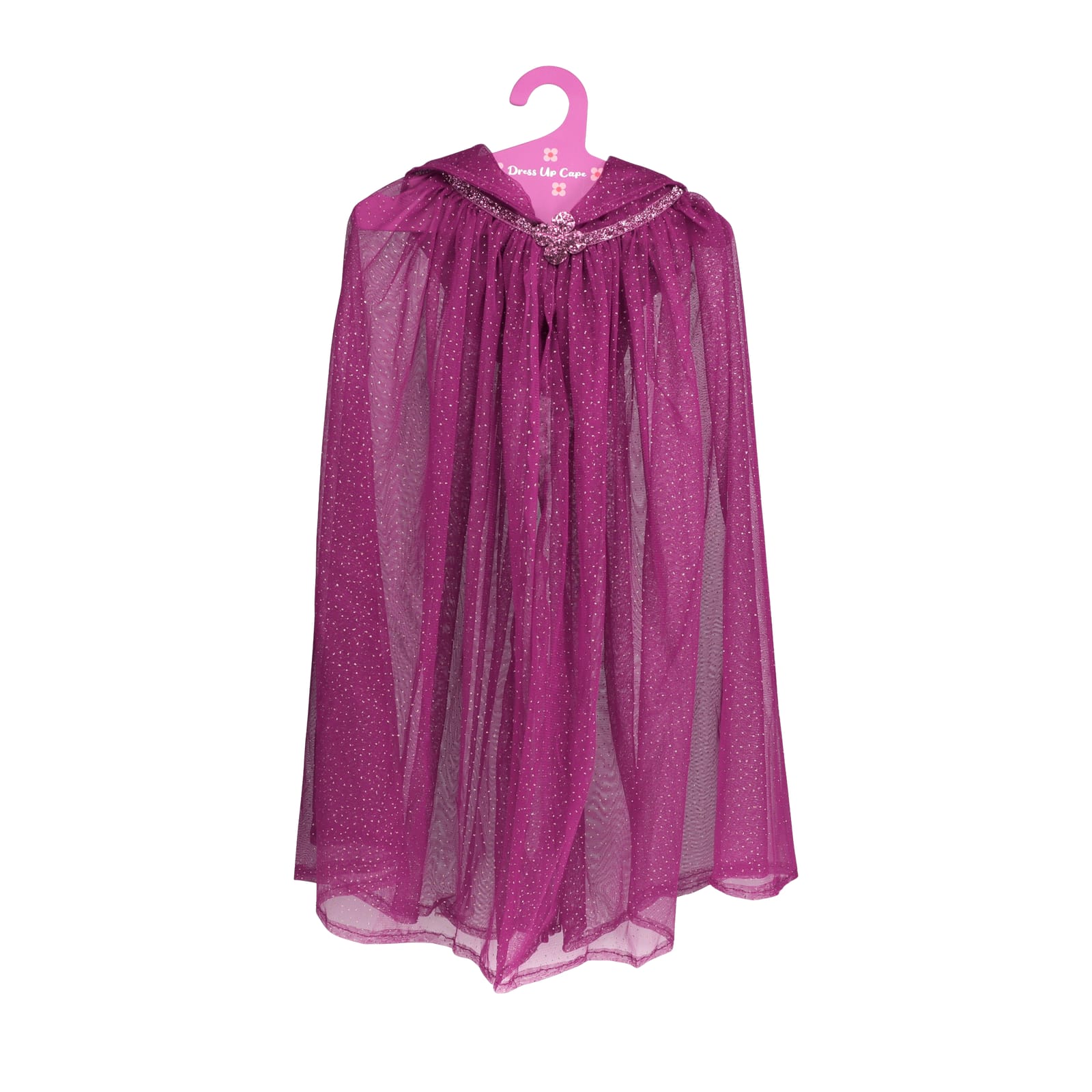 Glitter Cape - Dark Pink