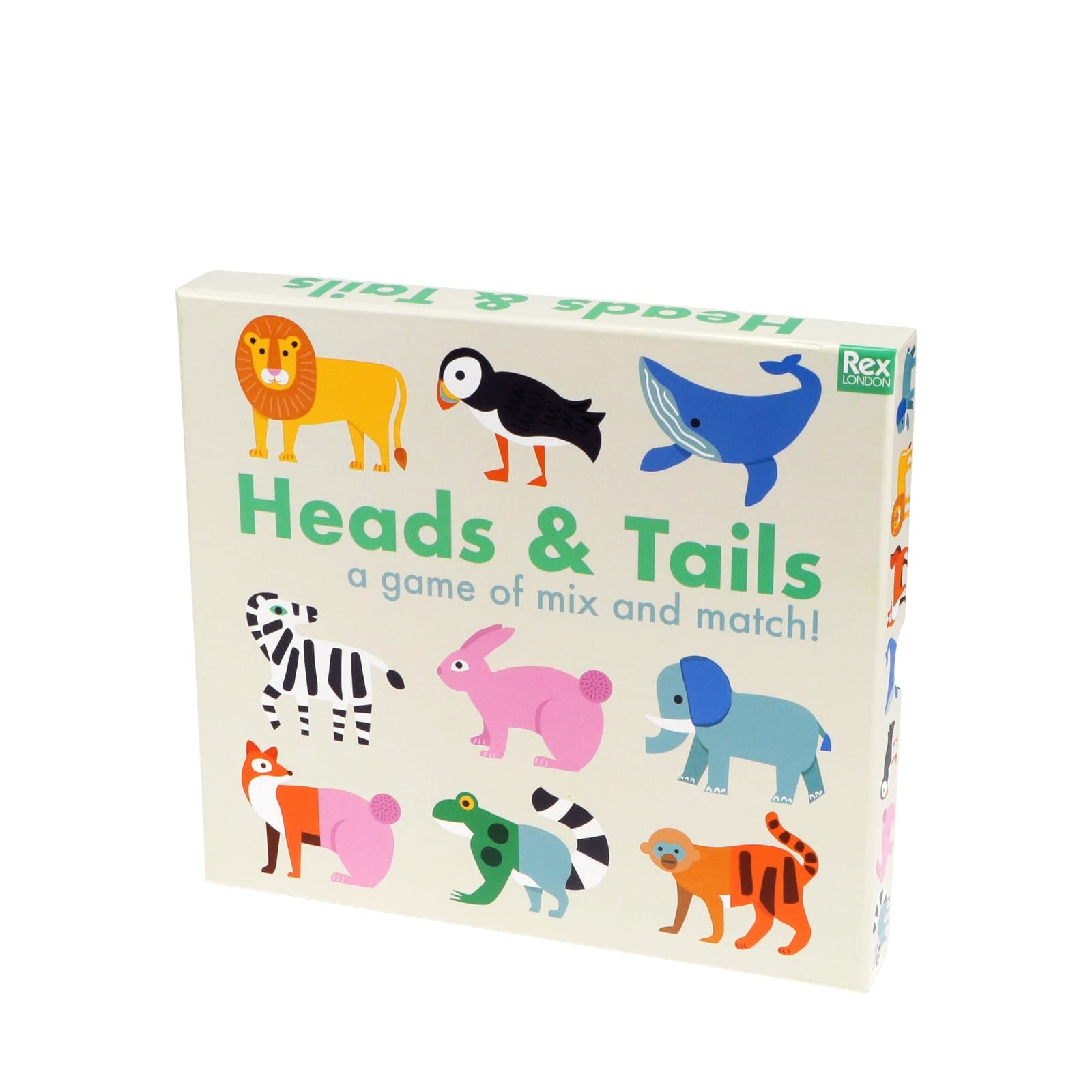 Heads and Tails Game - Animals