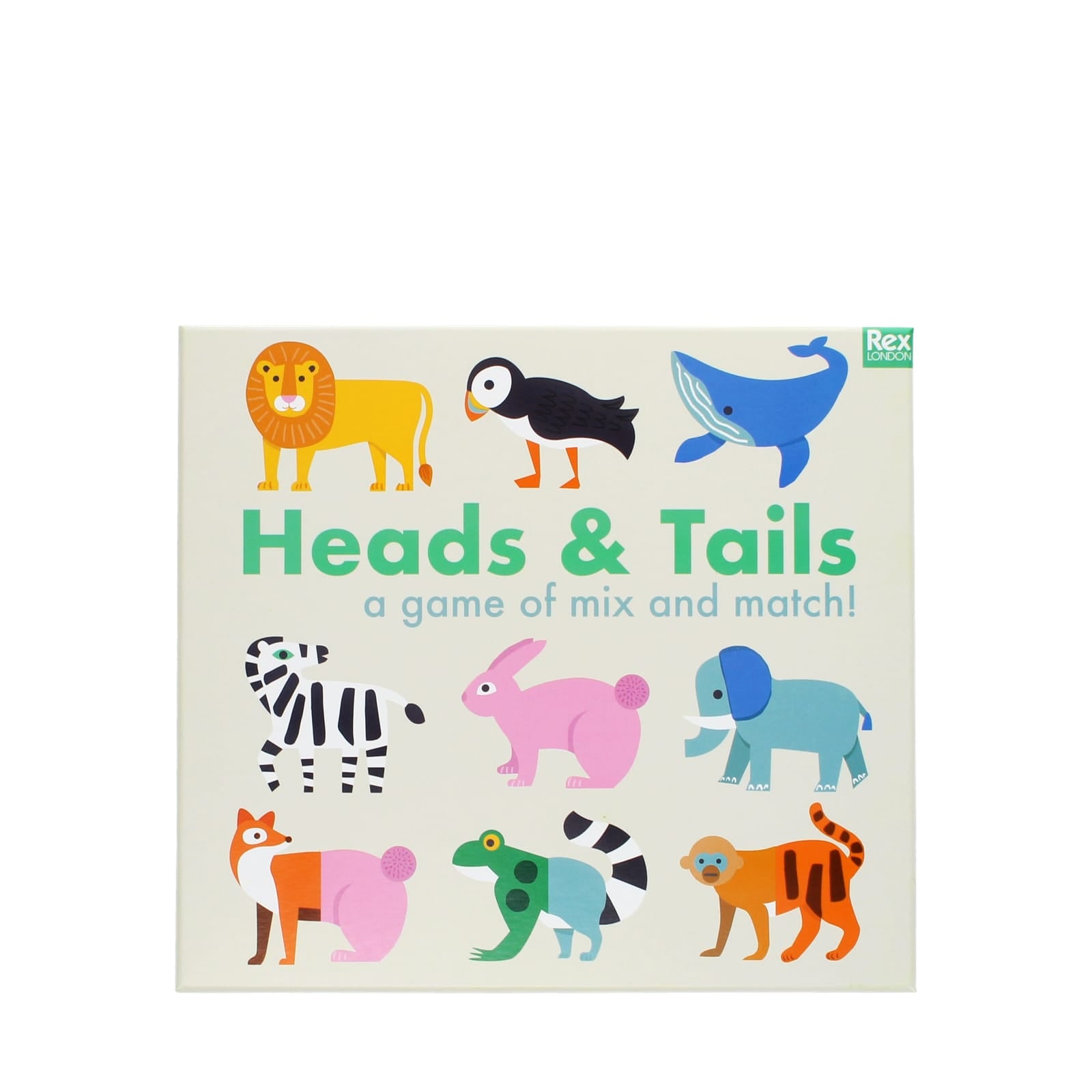 Heads and Tails Game - Animals