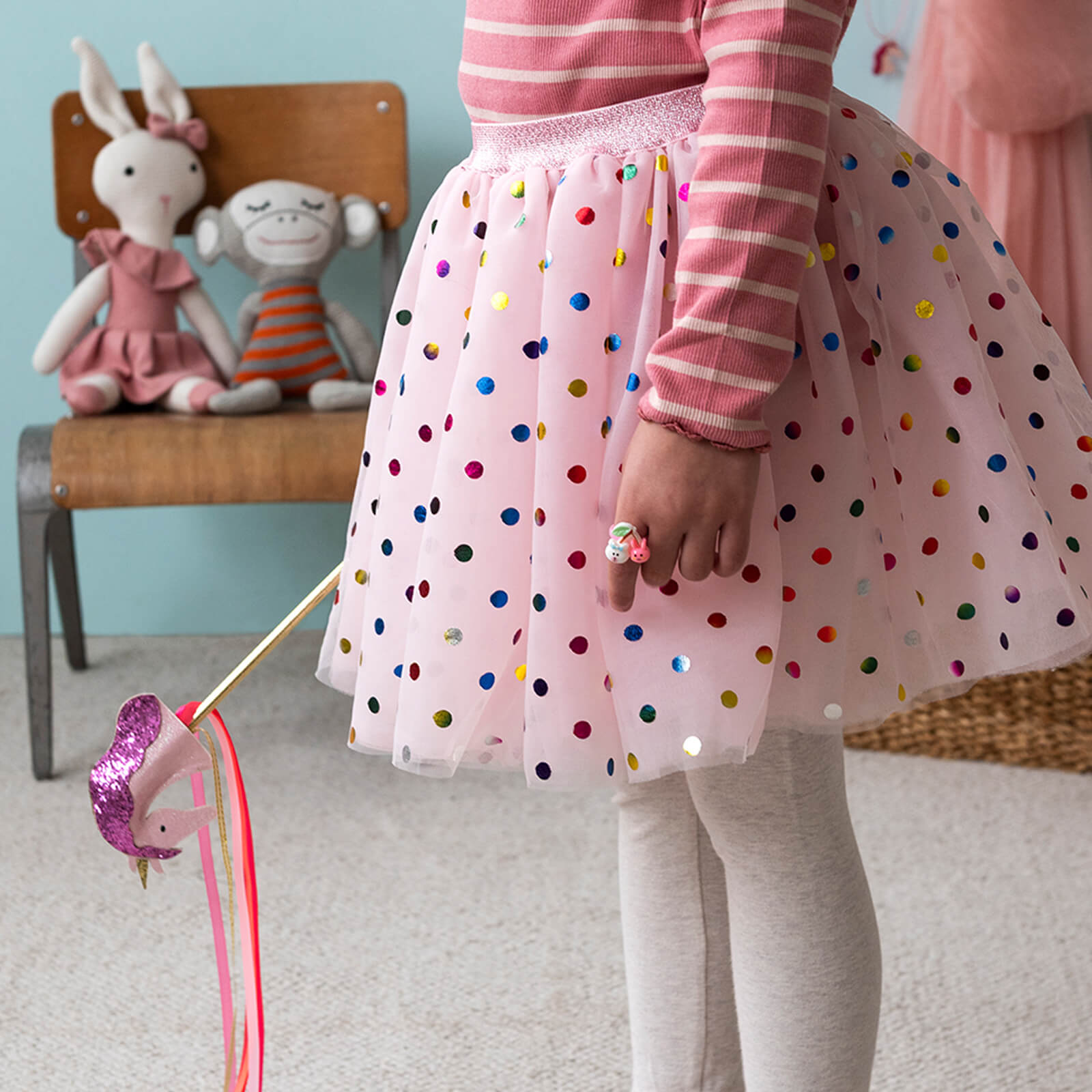 Childrens Skirt - Spotty Party Tutu