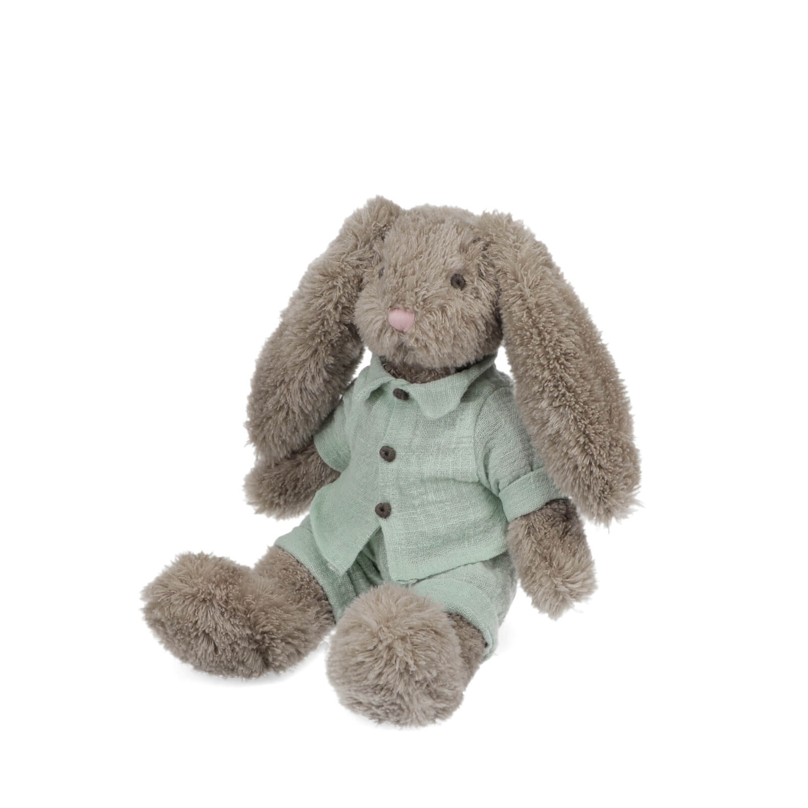 Plush Toy - Bunny In a Blue Outfit