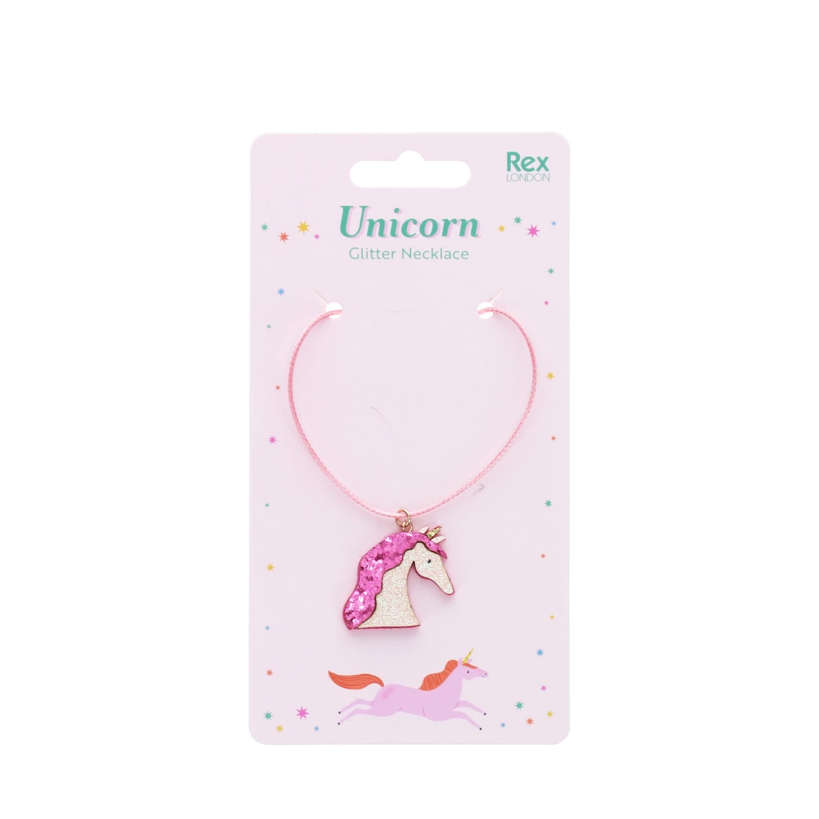 Glitter Necklace - Unicorn