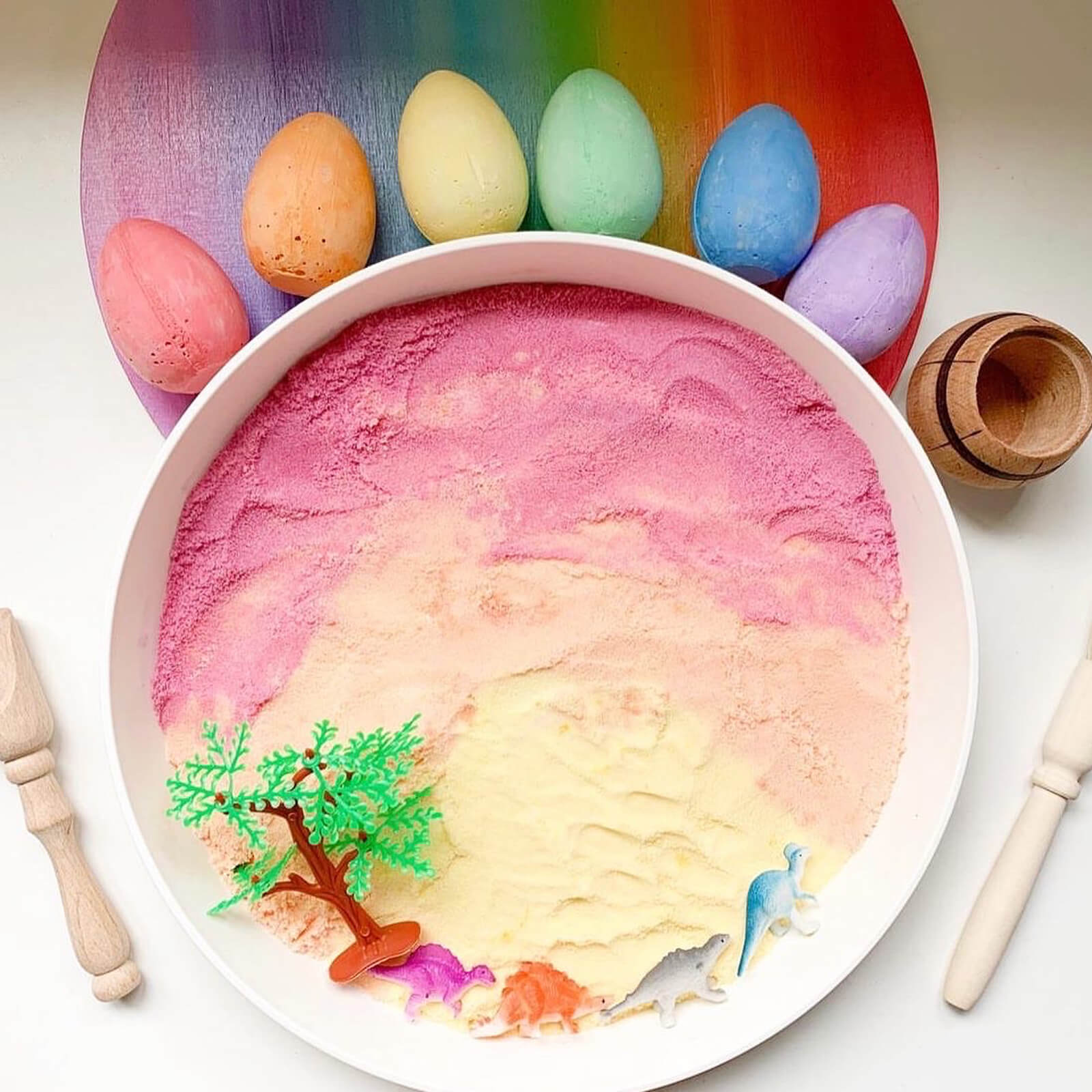 Box of Chalk Eggs