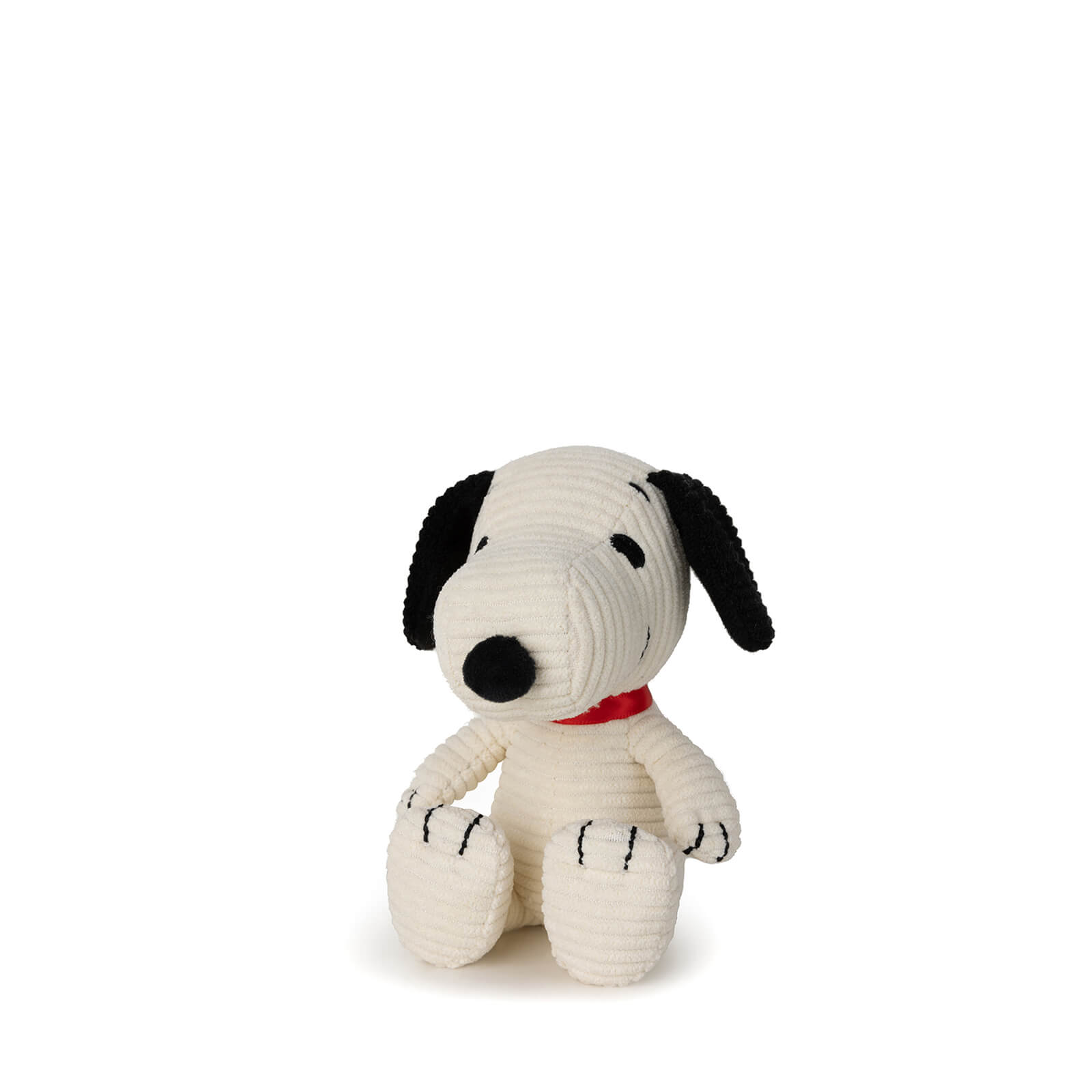 Snoopy Corduroy 12cm Plush - Cream