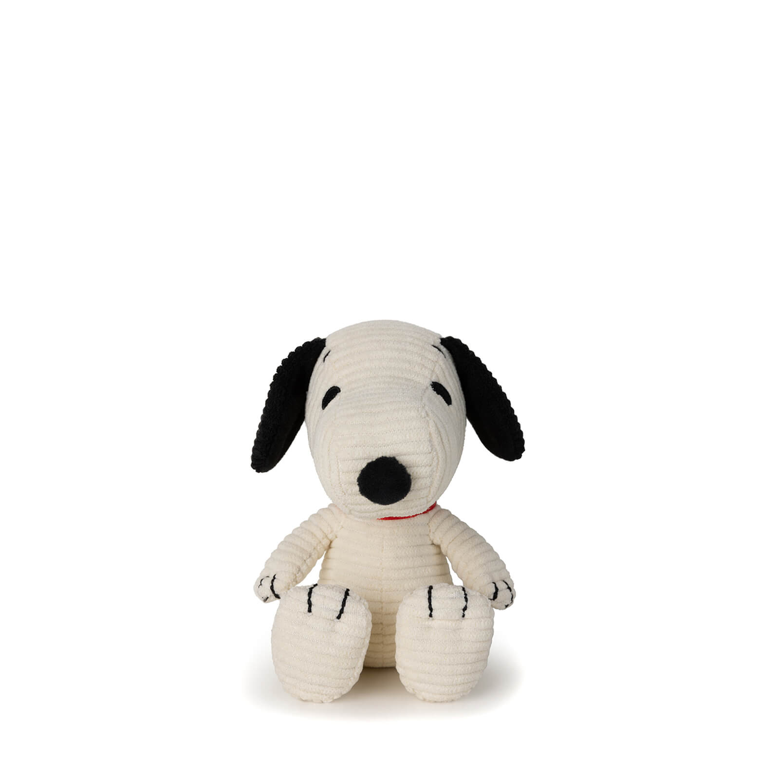 Snoopy Corduroy 12cm Plush - Cream