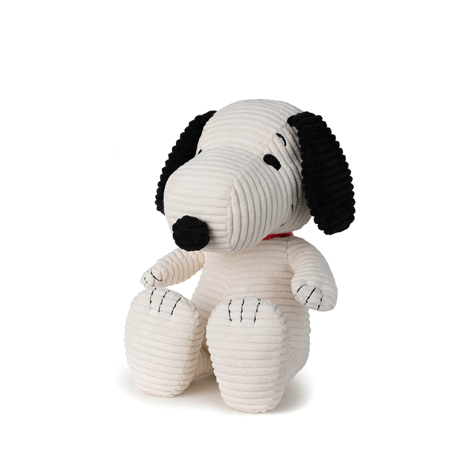 Snoopy Corduroy 27cm Plush - Cream