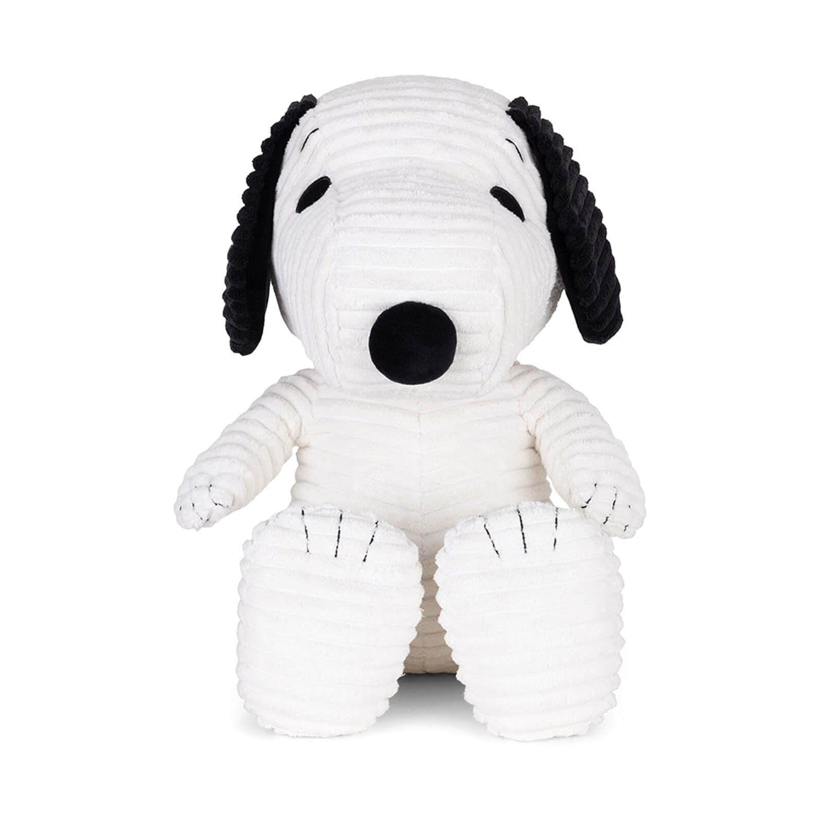 Snoopy Corduroy 40cm Plush - Cream