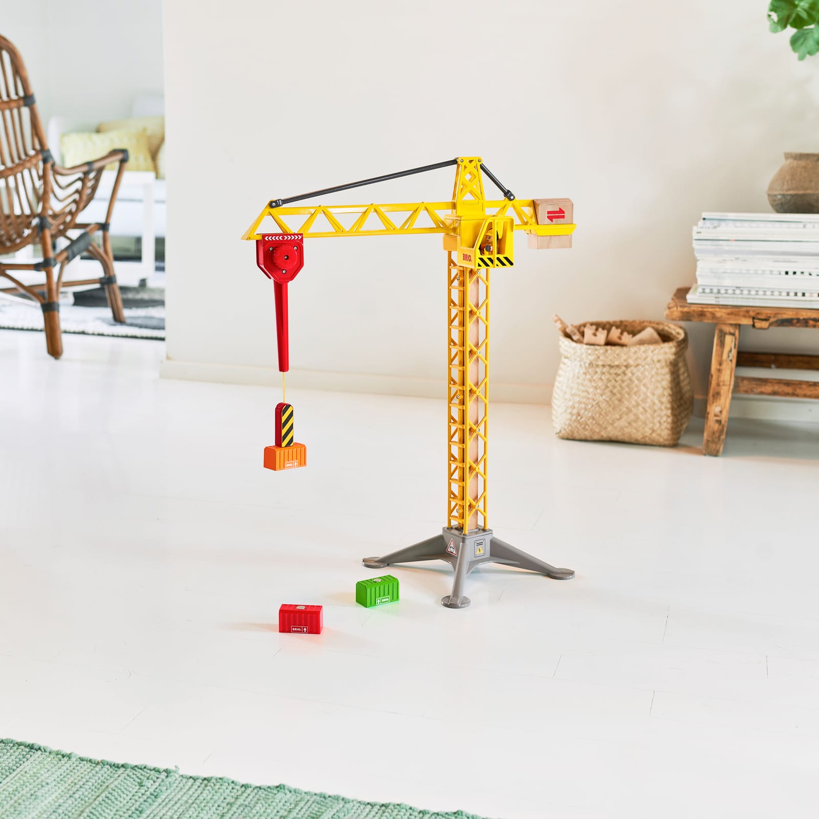 Light Up Construction Crane