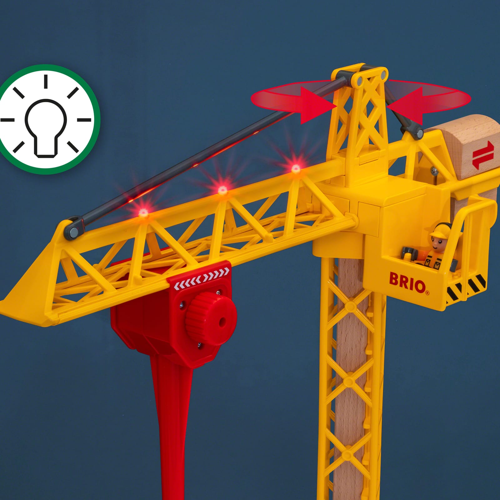 Light Up Construction Crane