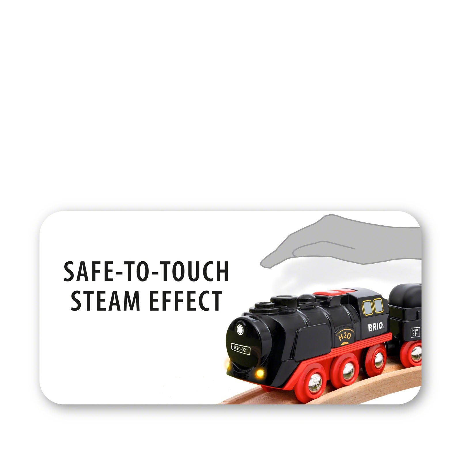 Battery Operated Steaming Train