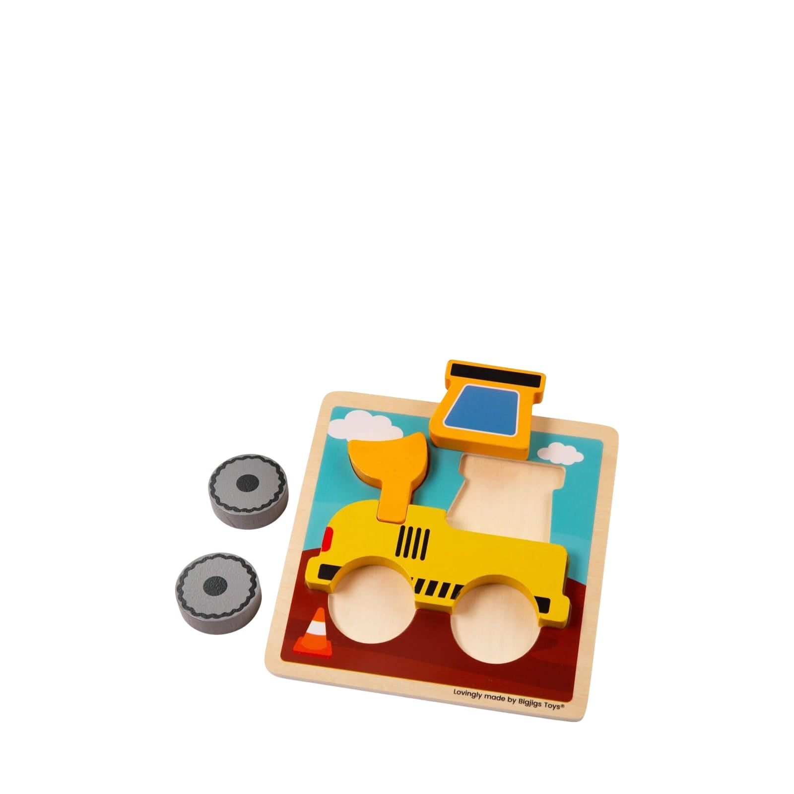 Chunky Lift Out Puzzle - Digger